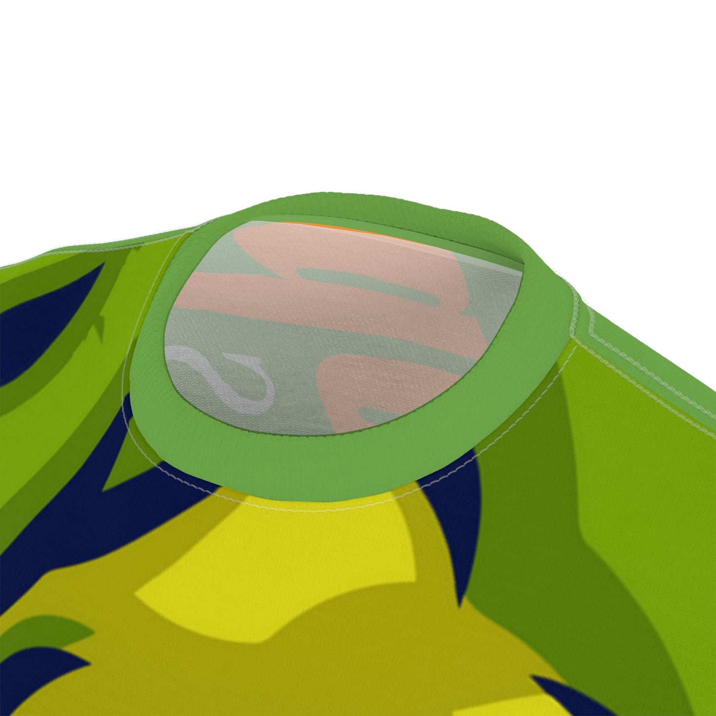 Green Flawdawear Limited Edition OG Flawda Mane “Raised Up High On 33’s” Unisex Cut & Sew Playuz Tee