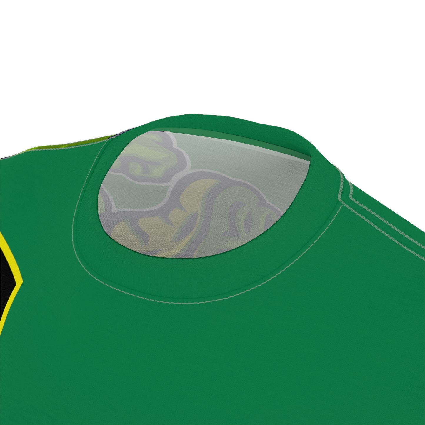 Dark Green Flawdawear Limited Edition OG Flawda Mane “From Tha Hood 2 Tha Burbs We Mak’n Noise” Unisex Cut & Sew Playuz Tee