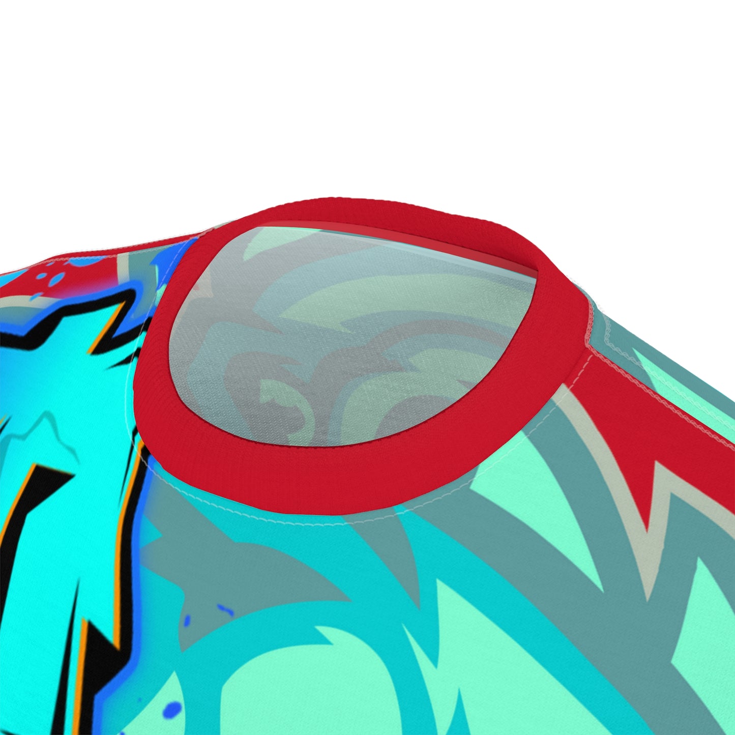 Red/Mint Flawdawear Limited Edition OG Flawda Mane “Everybody Know Me” Unisex Cut & Sew Playuz Tee