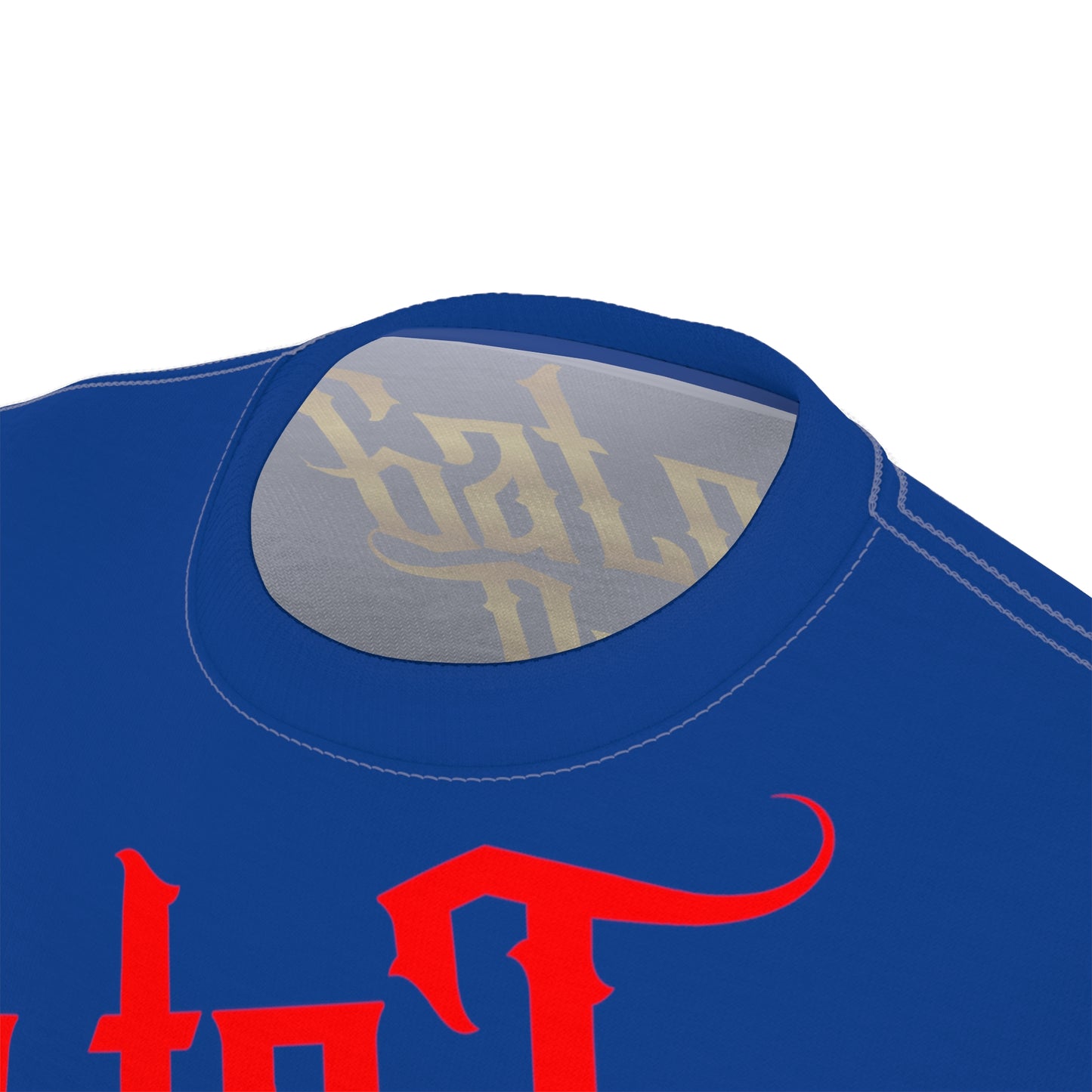 Dark Blue Gator Drip Exclusive Supa-Heavy Excess-Stunna Flex Alligator Playuz Limited Edition OG Multi-Logo Rich Daddy “Only Thing Dat Hold Me Back Is Heavy Bag" Unisex Cut & Sew Playuz Tee