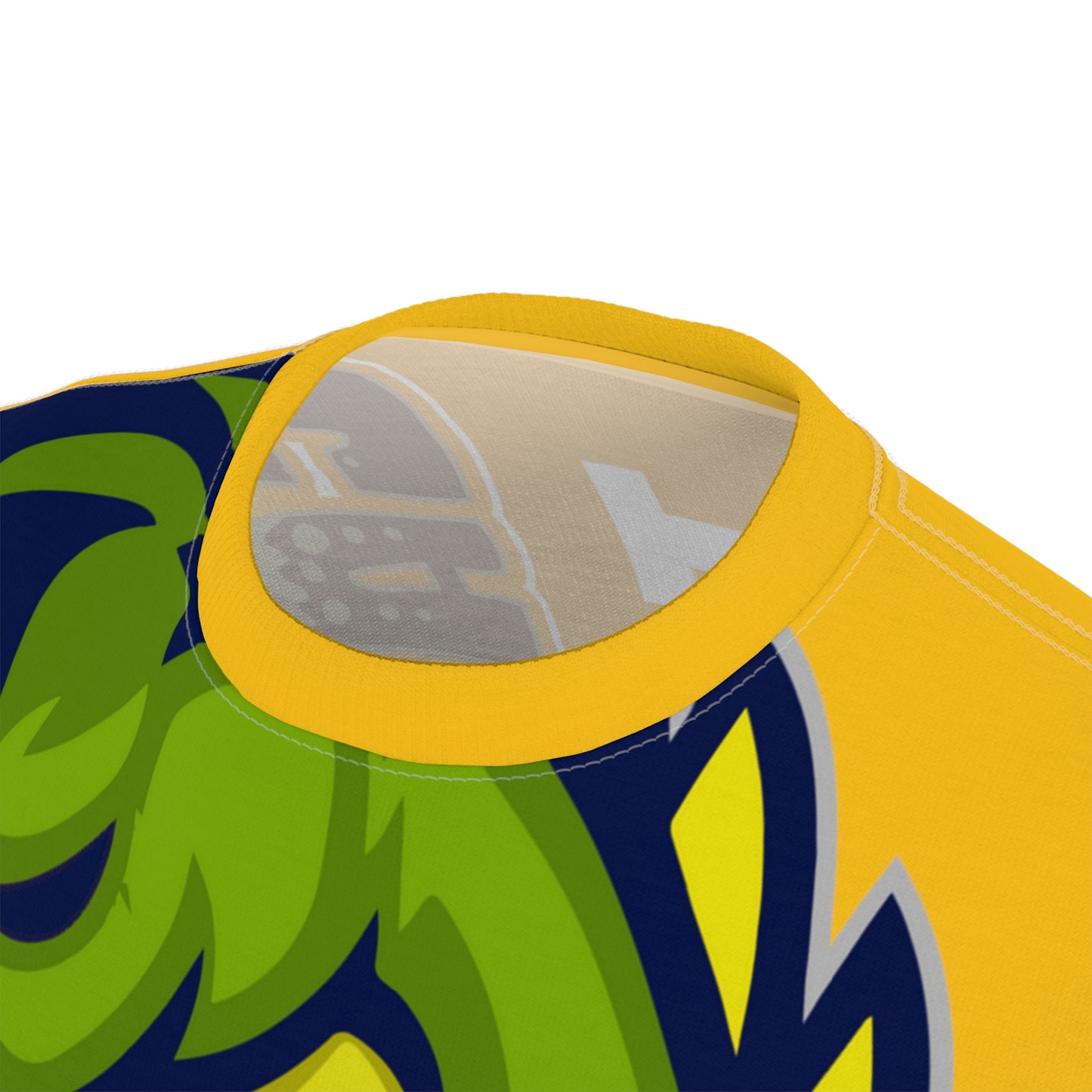 Yellow Flawdawear Limited Edition OG Alligator Papuh Playuz “Cakewood Tha Game” Unisex Cut & Sew Playuz Tee