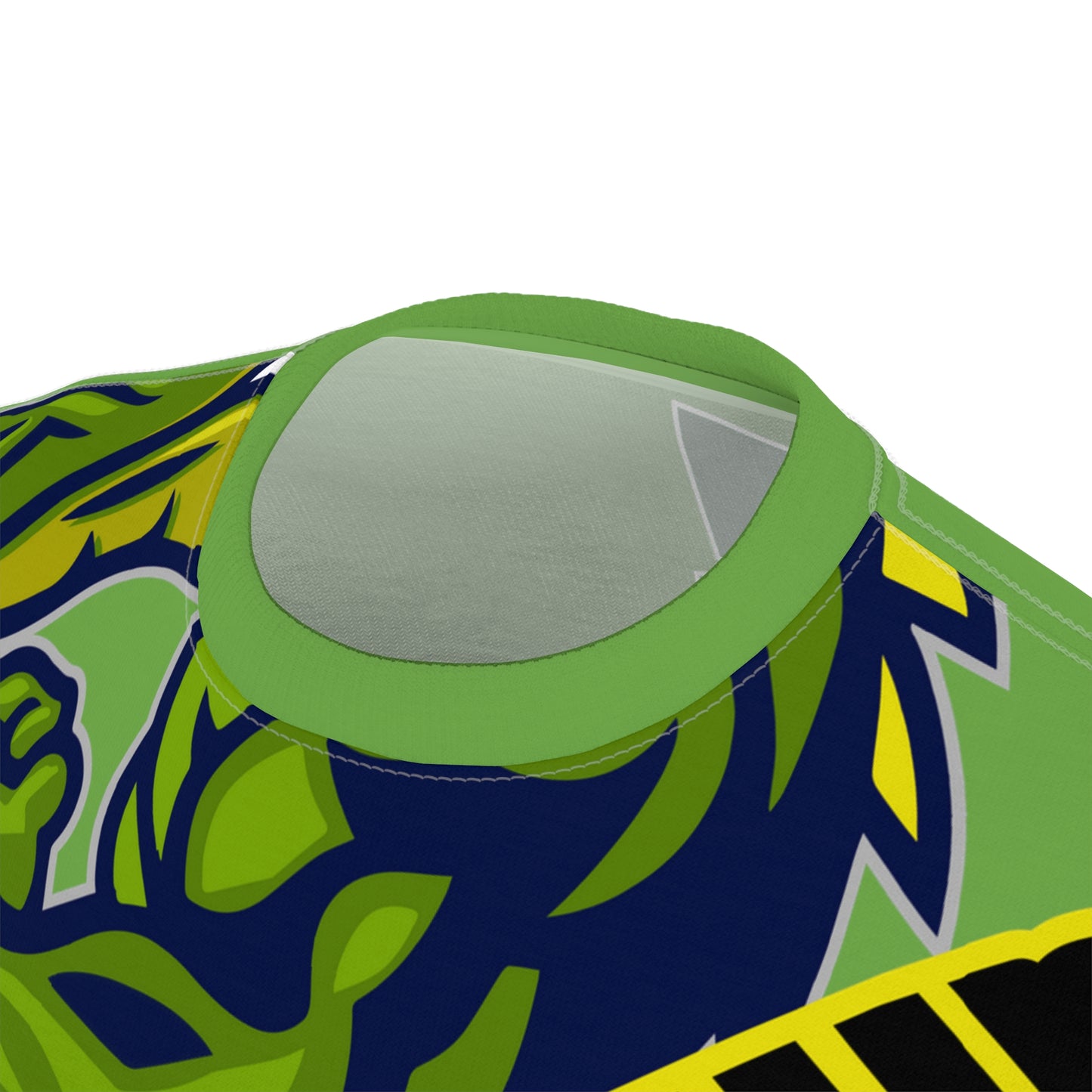 Light Green Flawdawear Limited Edition OG Flawda Mane “Flawda Mane Rid’n Hummuz All Summa.” Unisex Cut & Sew Playuz Tee