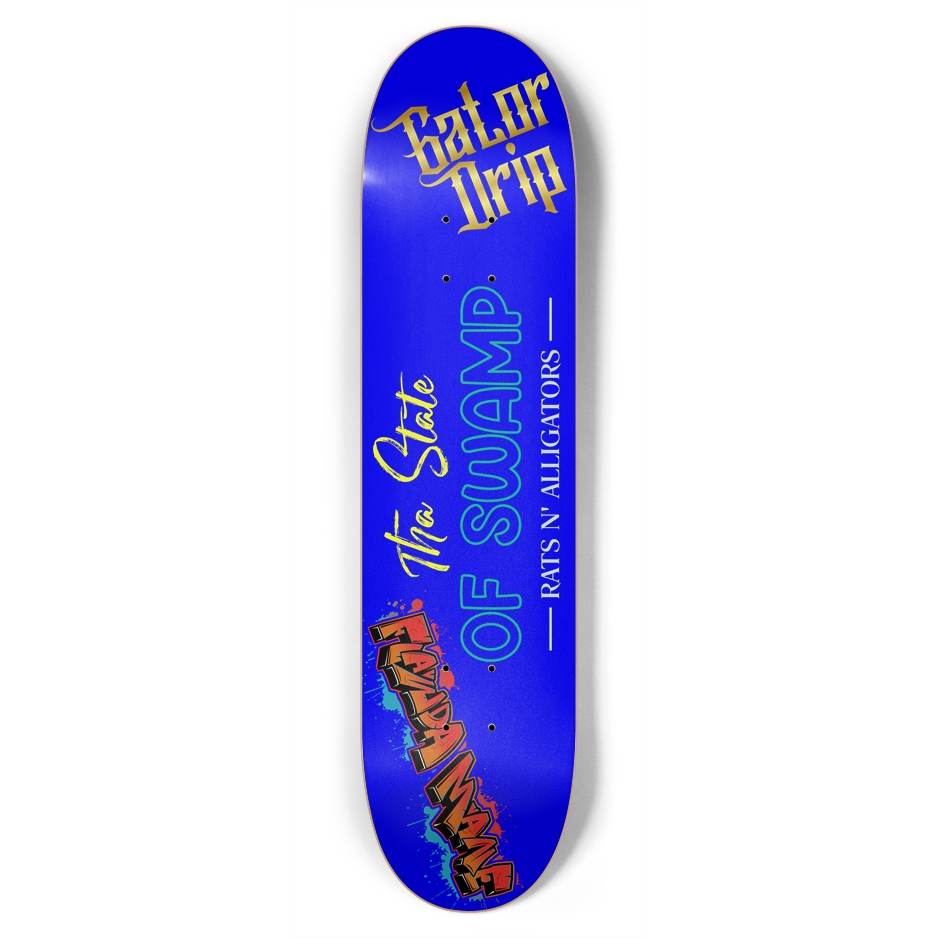 Blue Gator Drip Pop "Swamp & Alligators" Limited