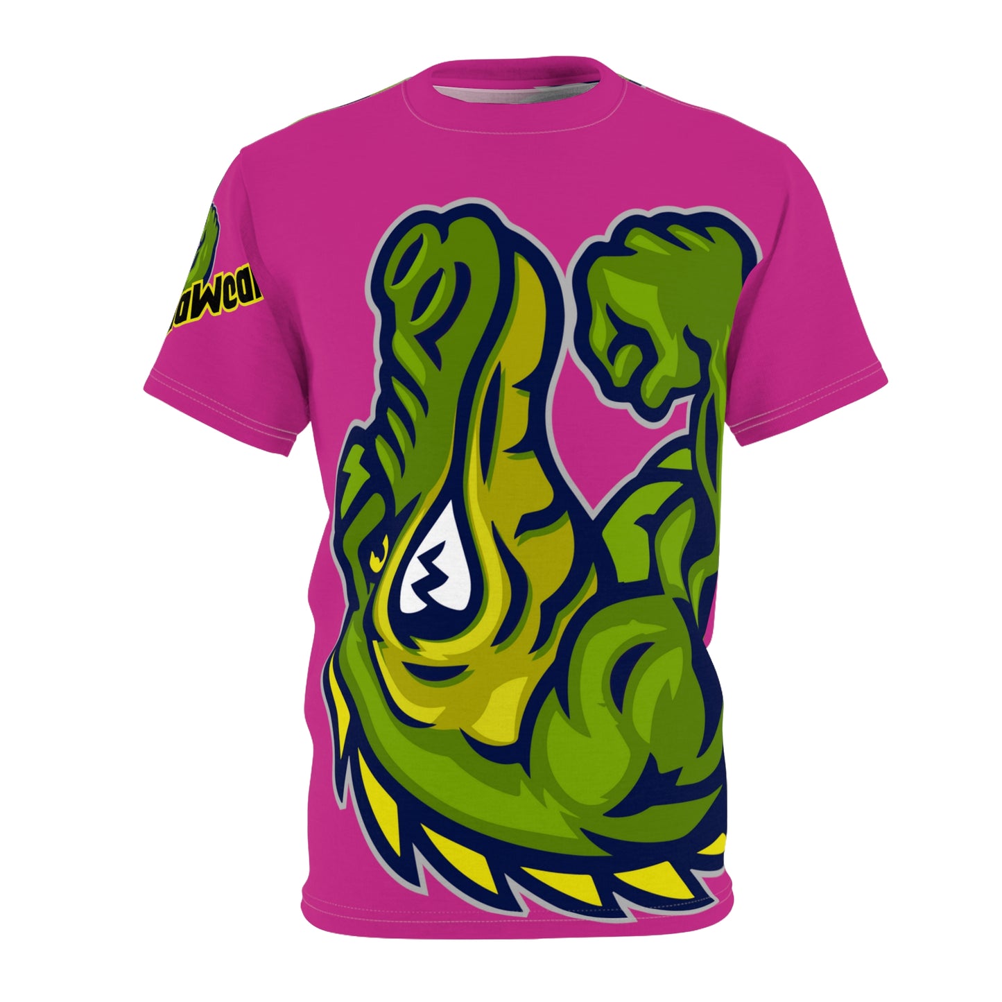 Pink Flawdawear Limited Edition OG Alligator Papuh Playuz “Look Around Playuh Yee Ain’t Find’n Othuz” Unisex Cut & Sew Playuz Tee