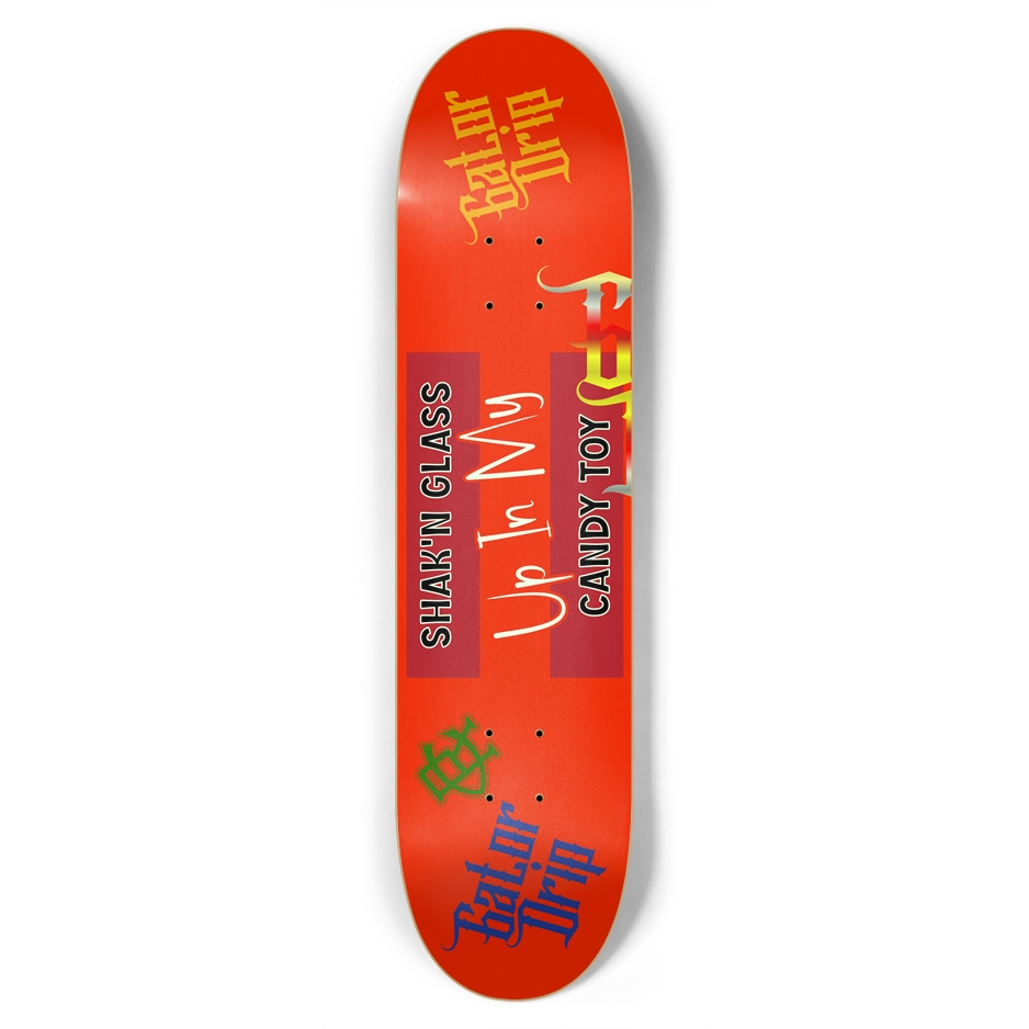 Red Gator Drip 7.75 Pop “Shak’n Glass" Limited