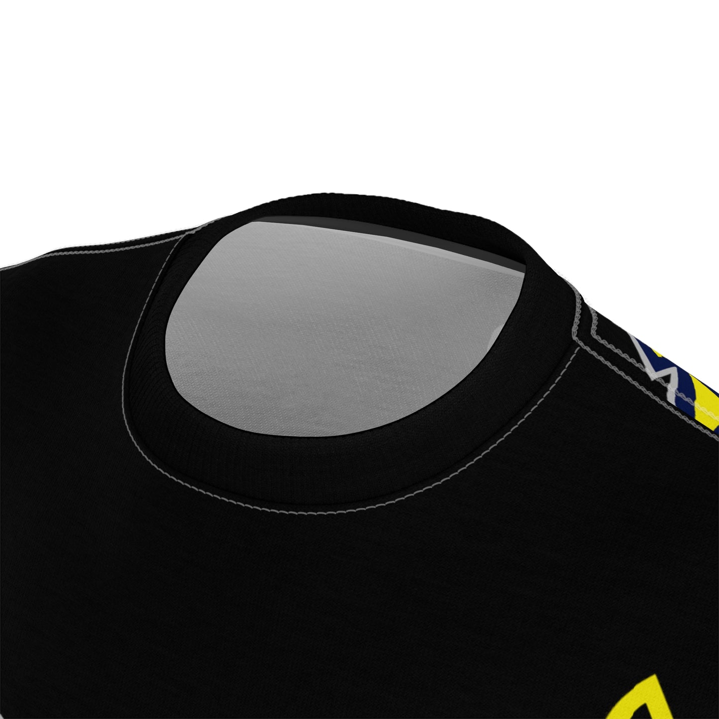 Black Flawdawear Limited Edition OG Flawda Mane “Flawda Mane Ride Mo’ Tinted Dan Tha President” Unisex Cut & Sew Playuz Tee