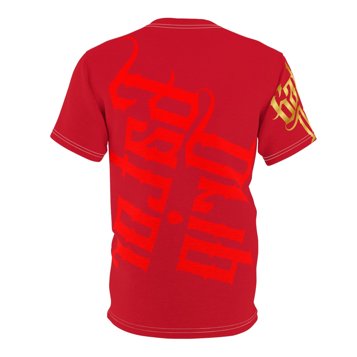 Dark Red Gator Drip Exclusive Supa-Heavy Excess-Stunna Hypa-Flex Men’s Unisex Cut & Sew Playuz Tee