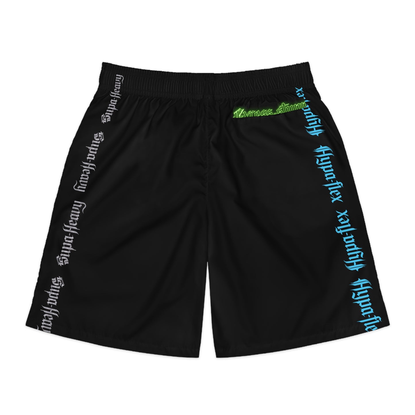 Black Gator Drip Exclusive Supa-Heavy Excess-Stunna Hypa-Flex Limited Edition OG “Excess-Stunna Collection” Men's Jogguz Playuz Shorts