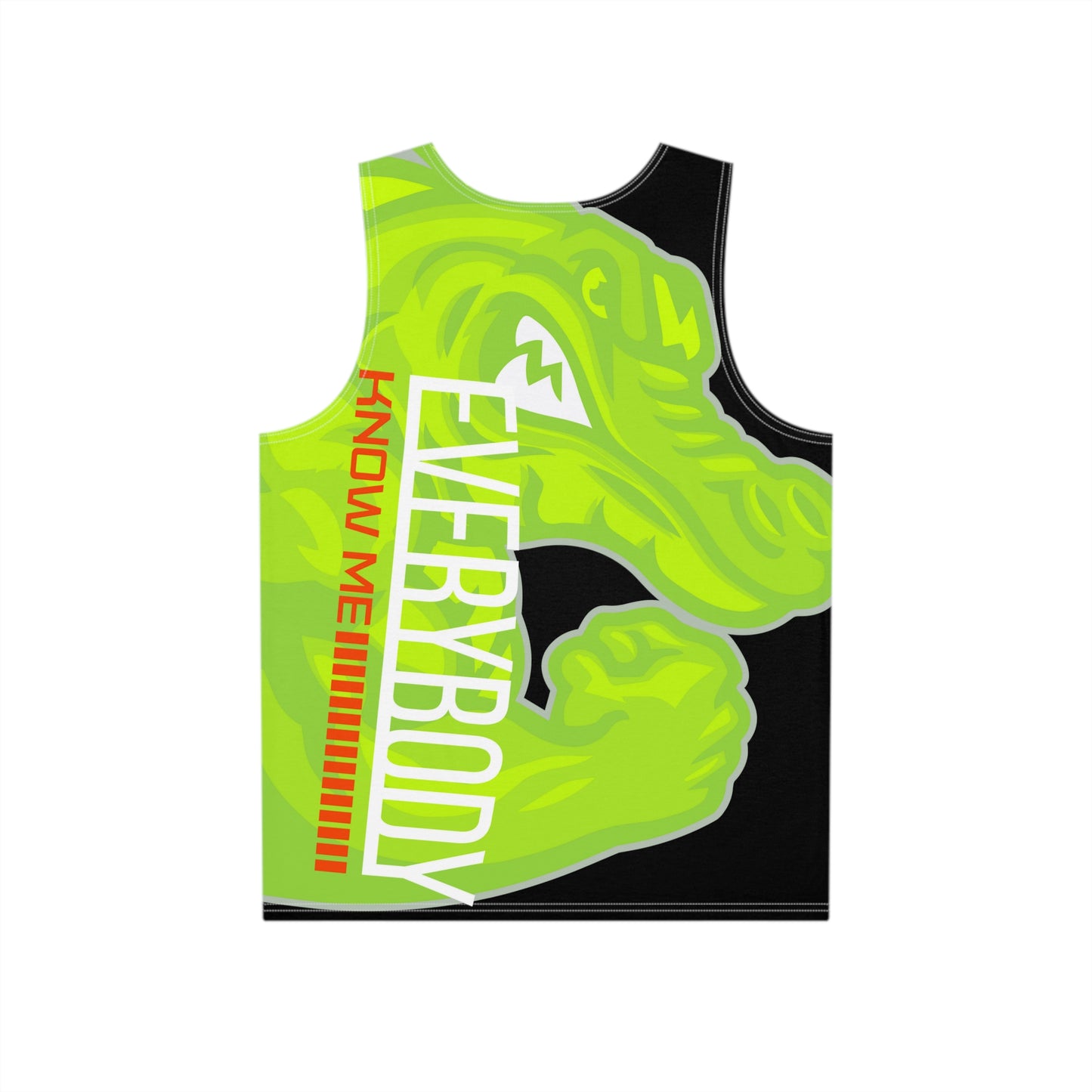 Black/Lime Flawdawear Limited Edition OG Flawda Mane “Everybody Know Me” Men’s Playuz Tank