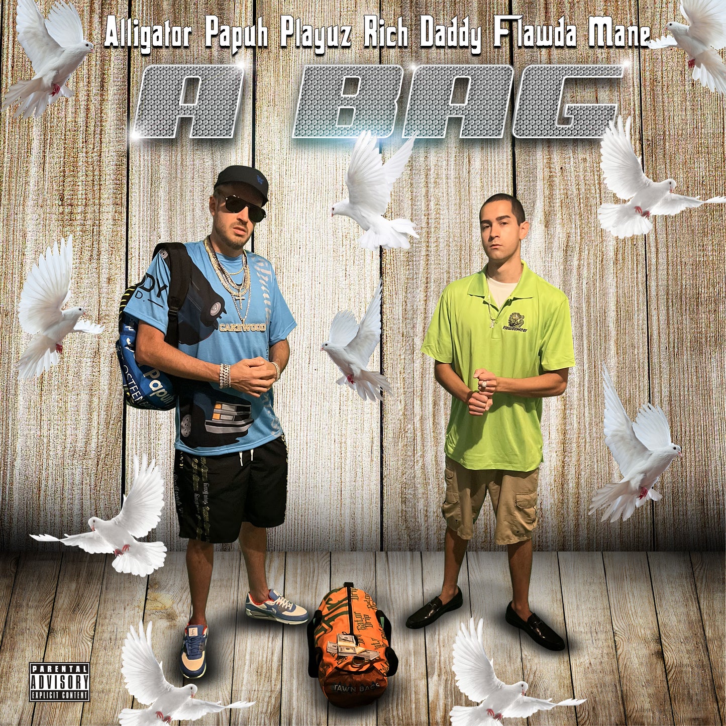 Alligator Papuh Playuz LP "A Bag" CD (unsigned + unlimited)