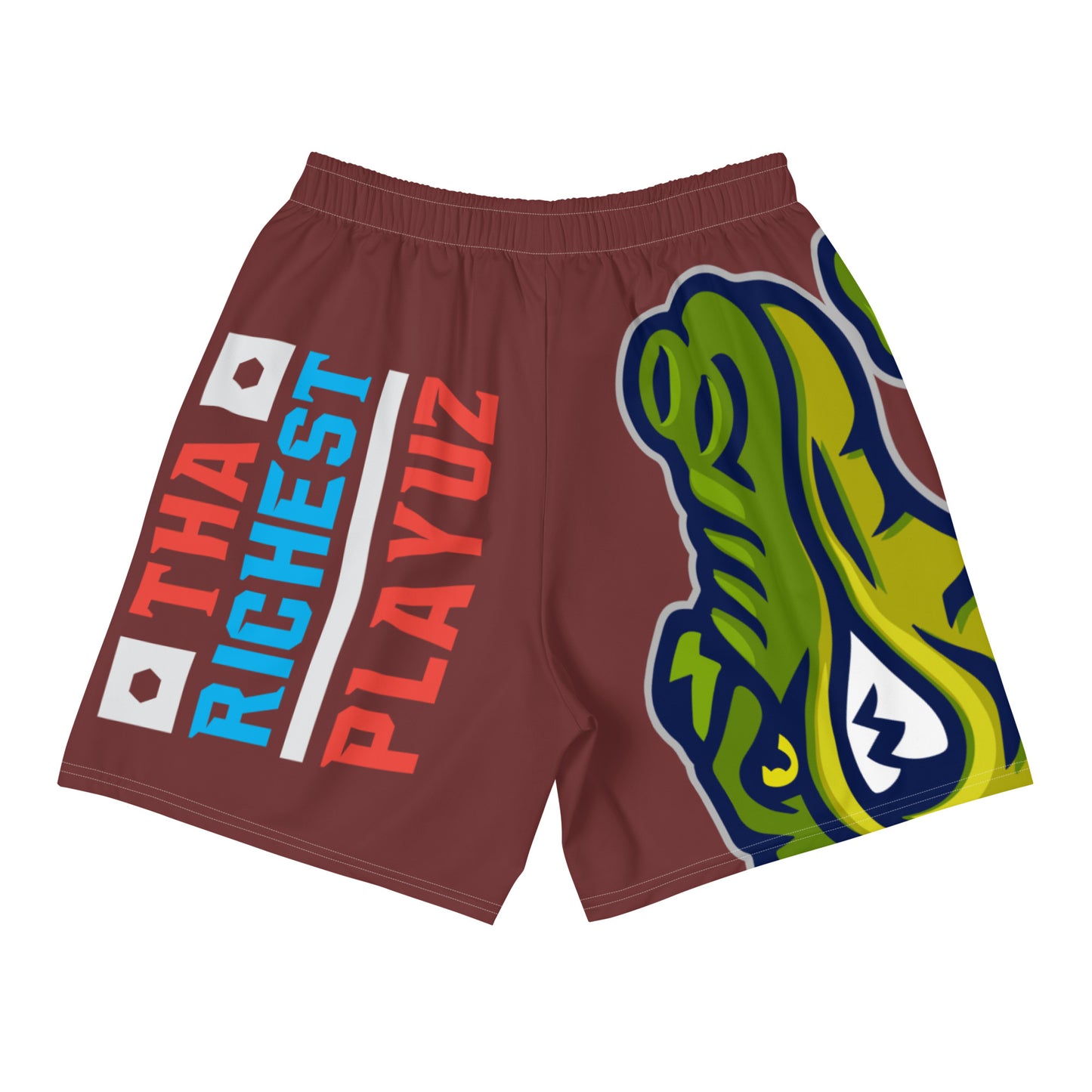 Auburn Flawdawear Limited Edition OG Alligator Playuz “The Richest Playuz” Men’s Athletic Playuz Shorts