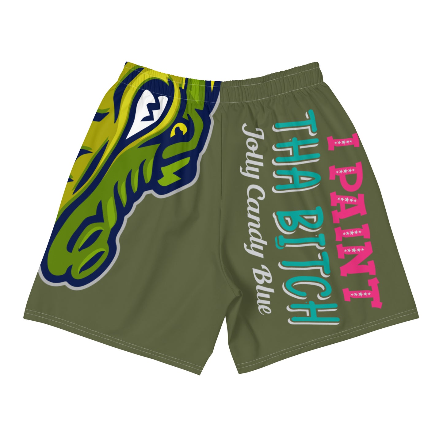 Saratoga Flawdawear Limited Edition OG Flawda Mane “I Paint The Bitch Jolly Candy Blue” Men’s Athletic Playuz Shorts