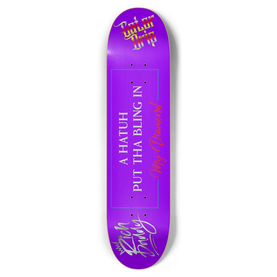 Purple Gator Drip Pop "Bling Diamond" Limited