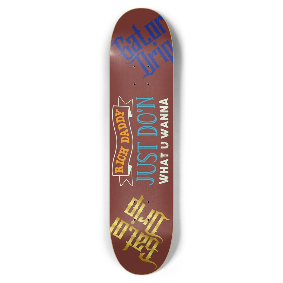 Brown Gator Drip Pop “What U Wanna “” Limited