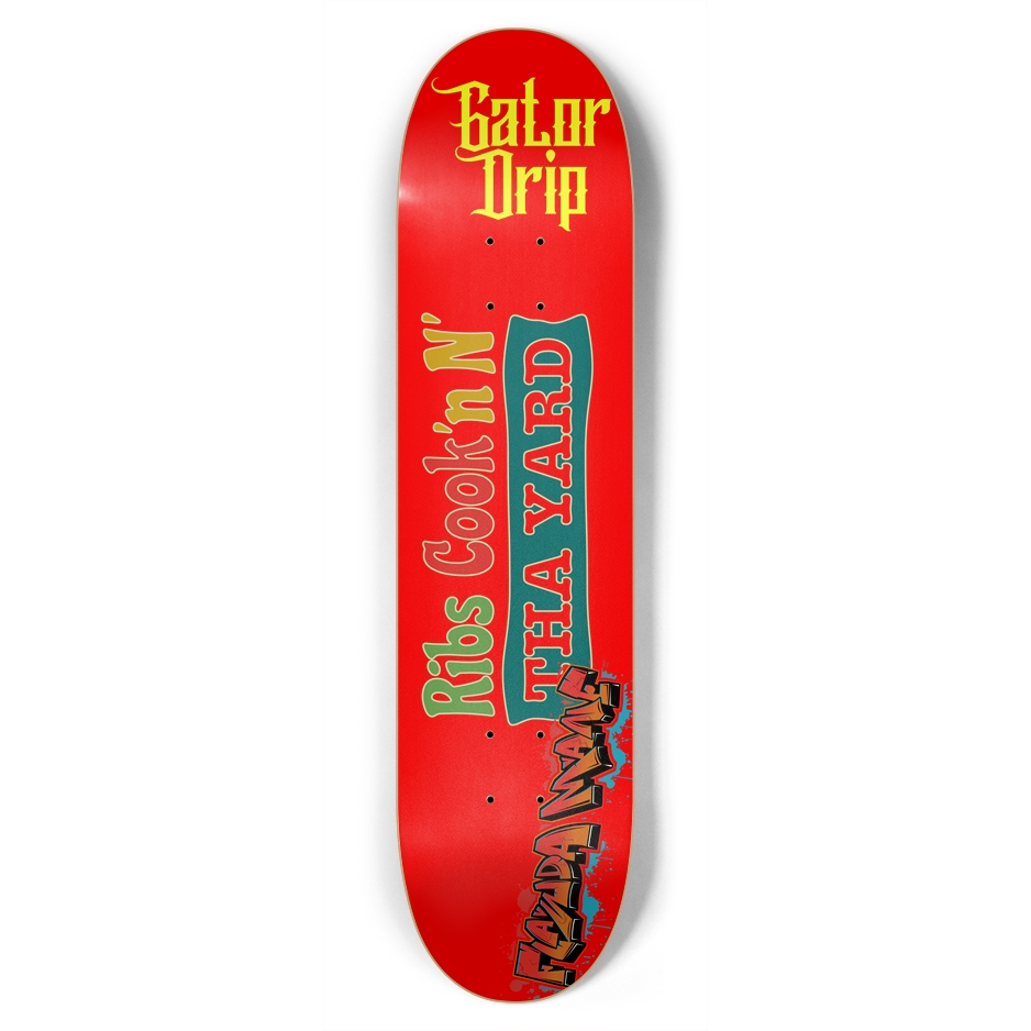 Red Gator Drip Pop "Ribs N” Tha Yard" Limited