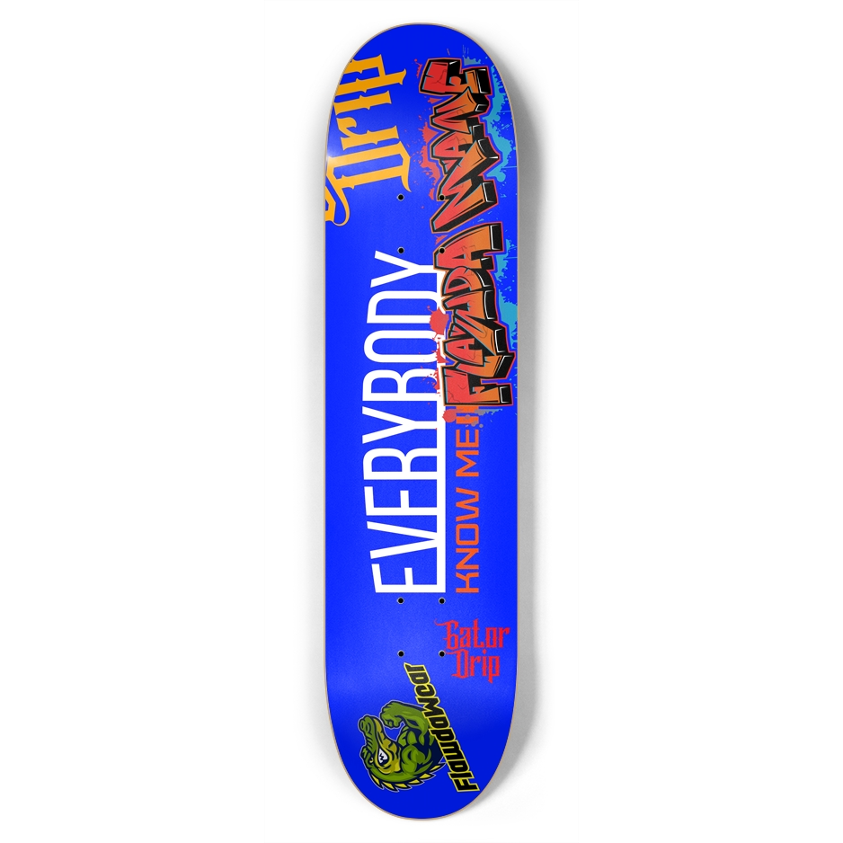 Blue Gator Drip Pop "Everybody Know Me" Limited