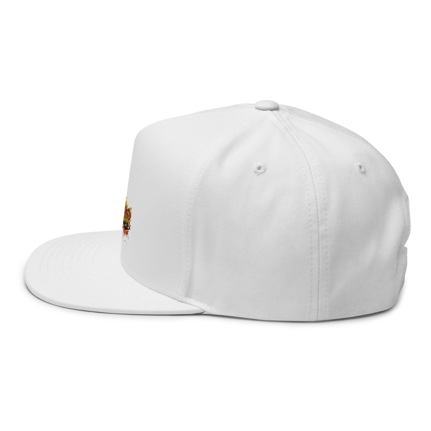 White Flawdawear Limited Edition OG Flat Bill Playuz Cap