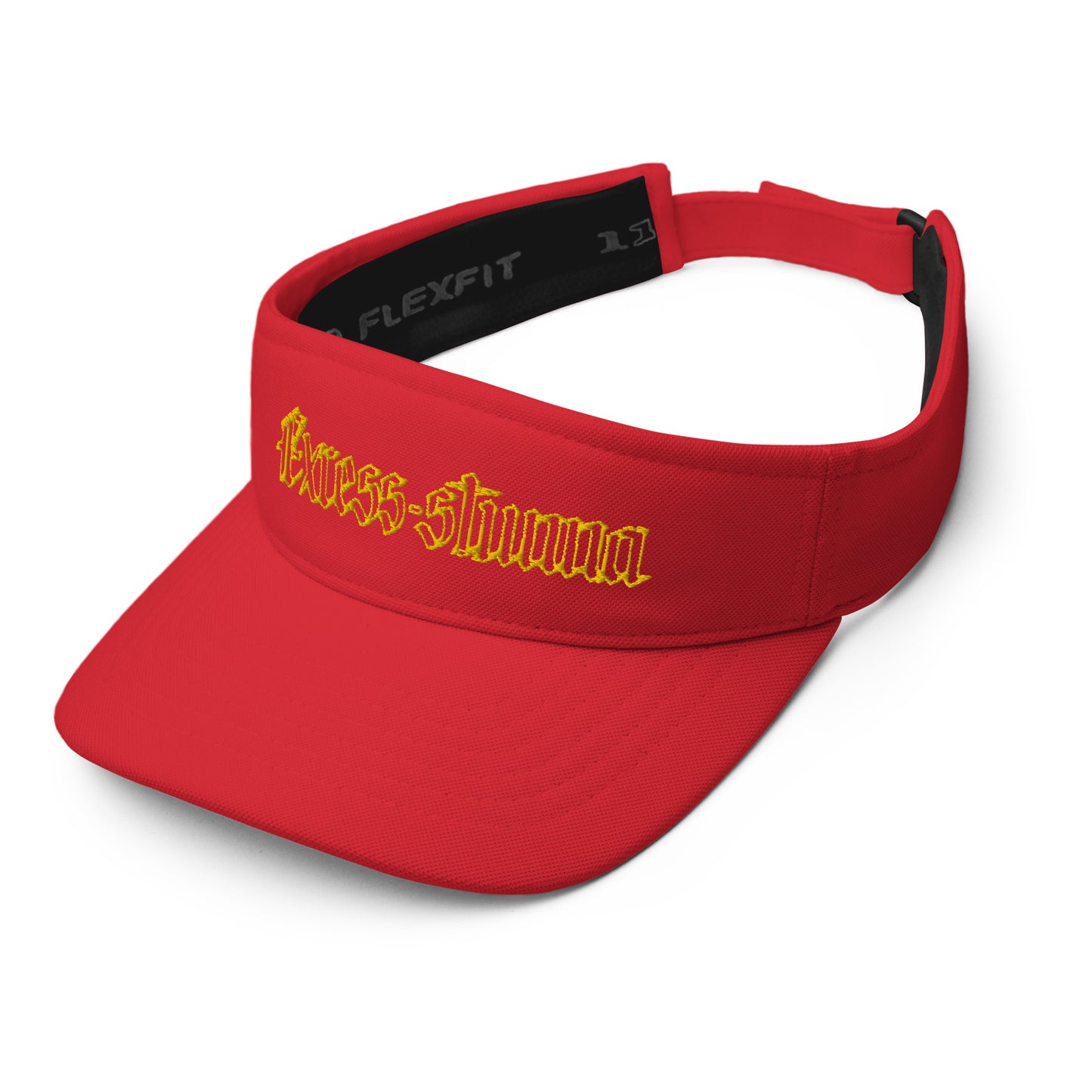 Red Gator Drip Exclusive Supa-Heavy Excess-Stunna Hypa-Flex Limited Edition OG "Excess-Stunna Collection" Playuz Visor