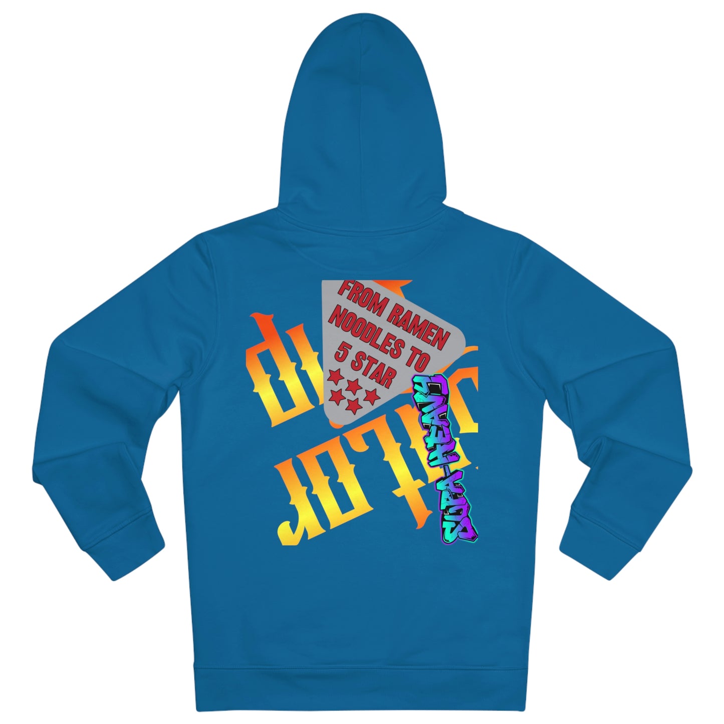 Royal Blue Gator Drip Exclusive Supa-Heavy Excess-Stunna Hypa-Flex Limited Edition OG Flawda Mane “From Ramen Noodles To 5 Star" Unisex Cruiser Playuz Hoodie