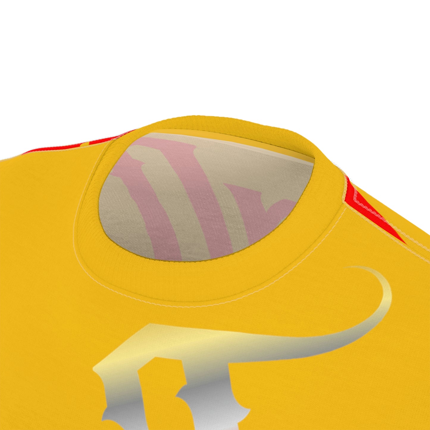 Yellow Gator Drip Exclusive Supa-Heavy Excess-Stunna Flex Alligator Playuz Limited Edition OG Multi-Logo Rich Daddy “White Baby Mo’ Fresha Den Yo Groceries" Unisex Cut & Sew Playuz Tee