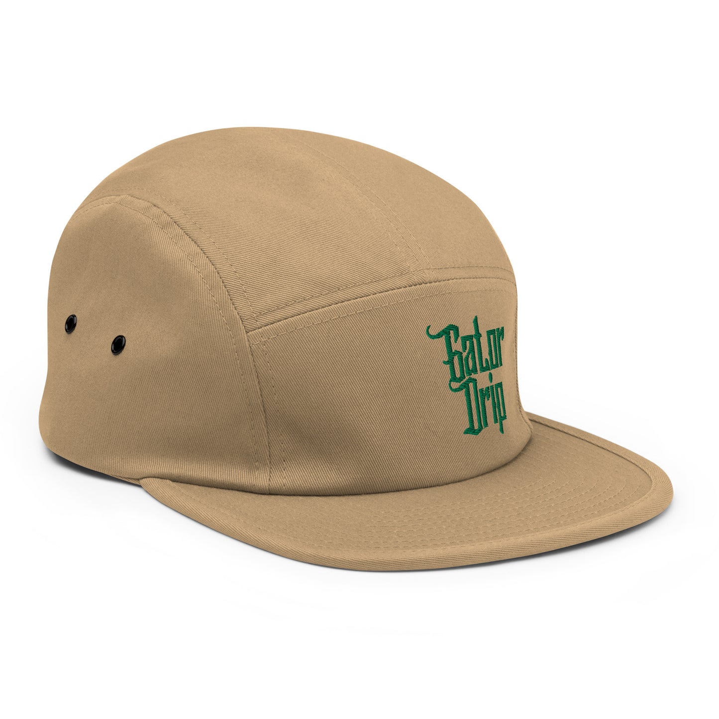 Khaki Gator Drip Exclusive Supa-Heavy Excess-Stunna Hypa-Flex Alligator Playuz Limited Edition OG Kelly Green Logo 5 Panel Playuz Cap
