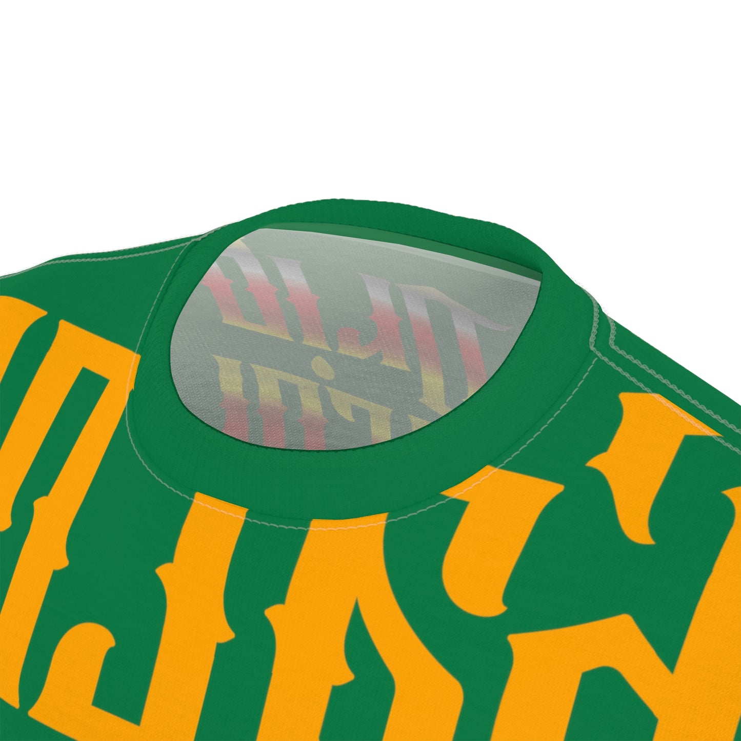 Dark Green Gator Drip Exclusive Supa-Heavy Excess-Stunna Flex Alligator Playuz Limited Edition OG Multi-Logo Rich Daddy “White Baby Mo’ Fresha Den Yo Groceries" Unisex Cut & Sew Playuz Tee