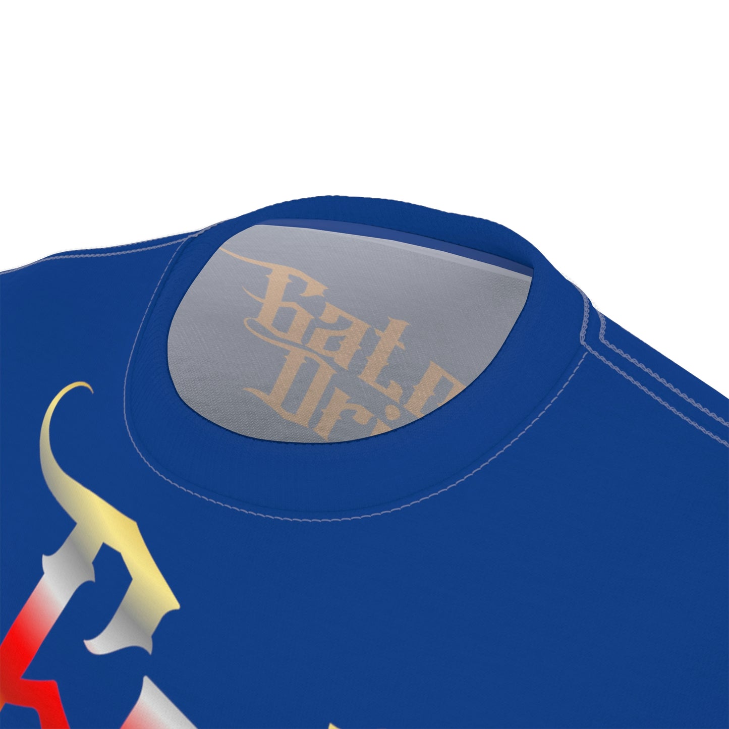 Dark Blue Gator Drip Exclusive Supa-Heavy Excess-Stunna Flex Alligator Playuz Limited Edition OG Multi-Logo Flawda Mane “Shak’n Glass Up In My Candy Toy" Unisex Cut & Sew Playuz Tee