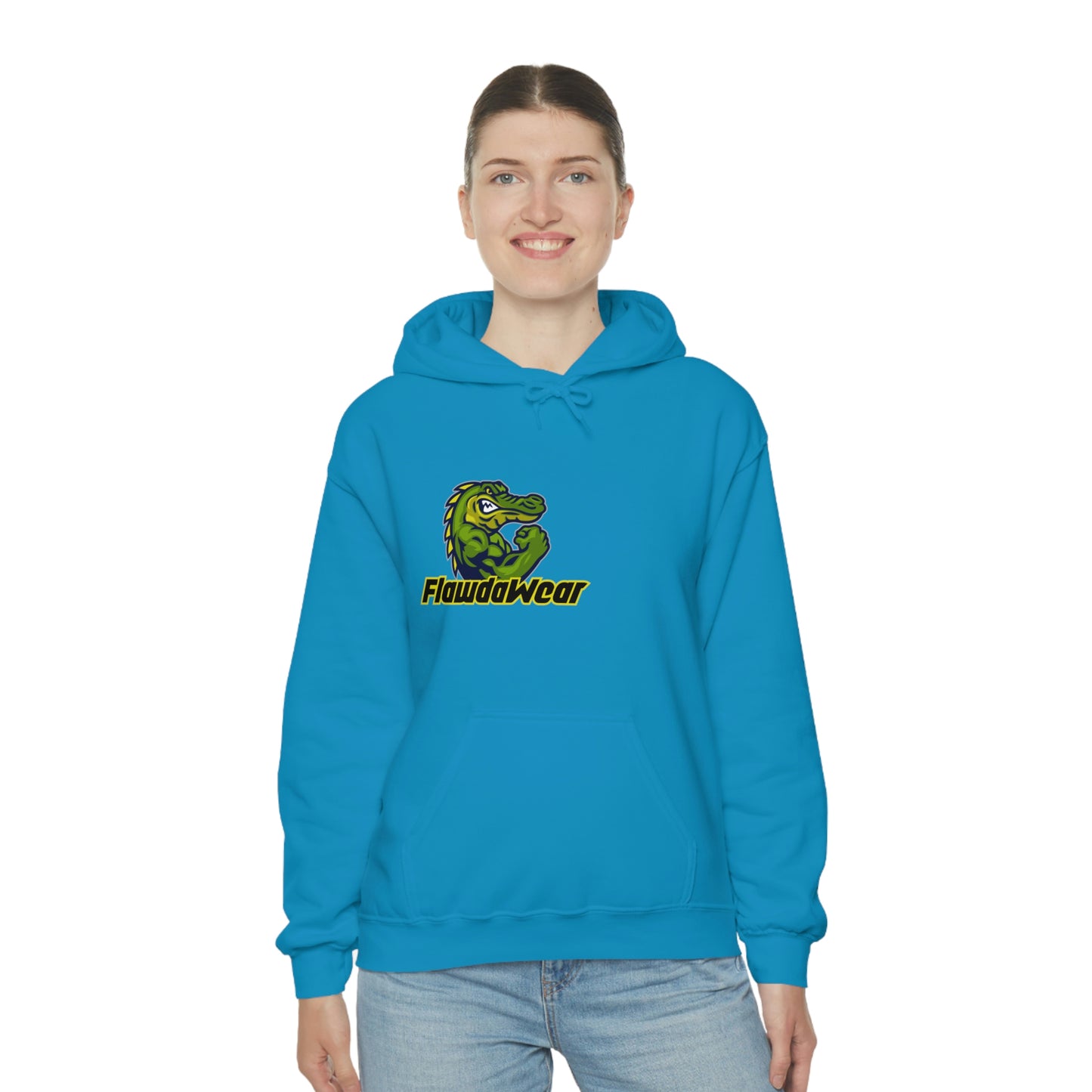 Sapphire Flawdawear Limited Edition OG Rich Daddy "Tha WAPO Truck Ain't Enuf Papuh Fo Thih" Unisex Hooded Playuz Sweatshirt