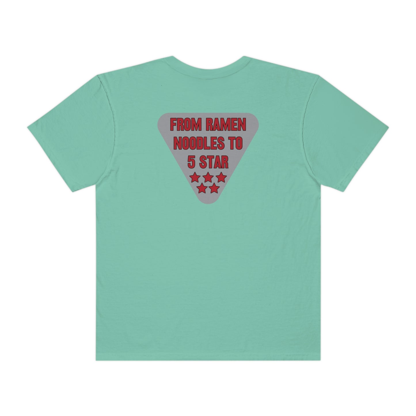 Island Reef Flawdawear Limited Edition OG Flawda Mane "From Ramen Noodles to 5 Star" Unisex Garment-Dyed Playuz T-shirt