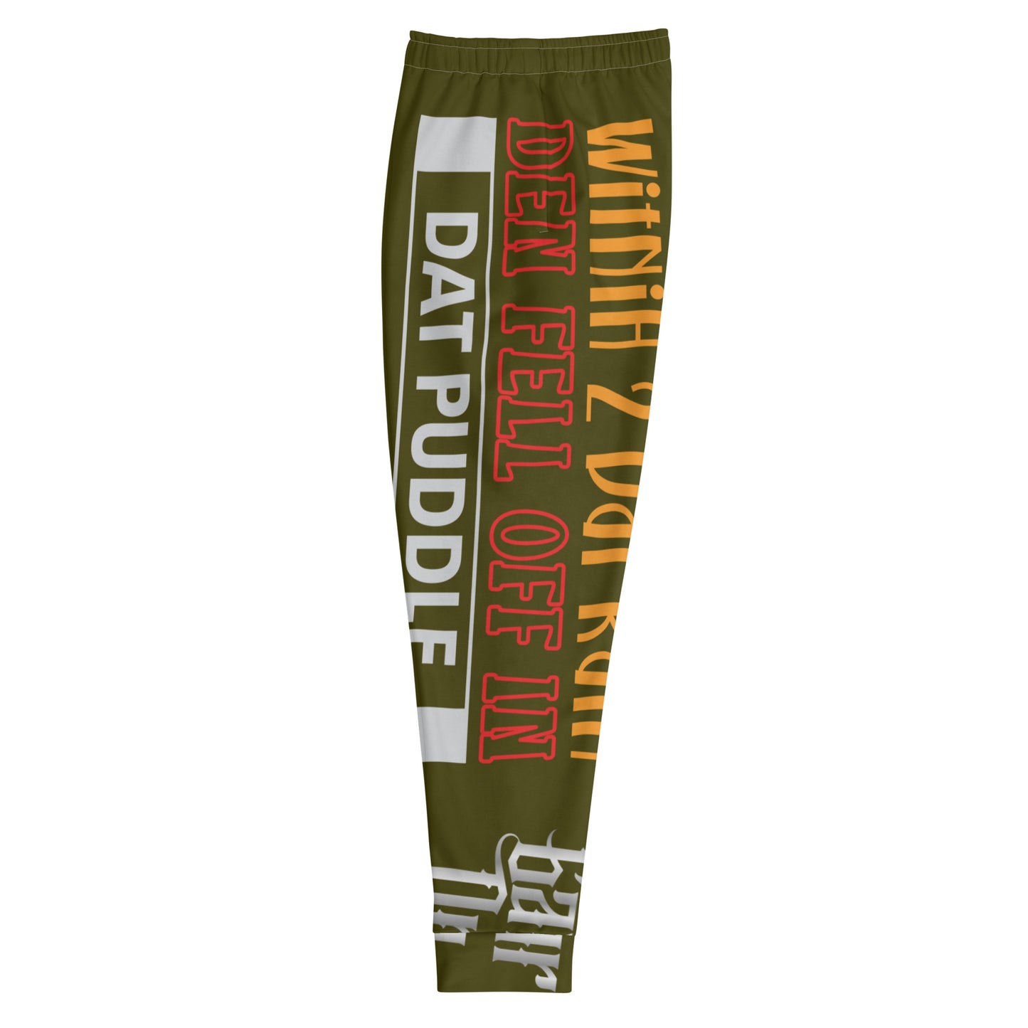 Karaka Gator Drip Exclusive Supa-Heavy Excess-Stunna Flex Alligator Playuz Limited Edition OG Multi-Logo Flawda Mane “Witnih 2 Dat Rain Den Fell Off In Dat Puddle" Men’s Playuz Jogguz