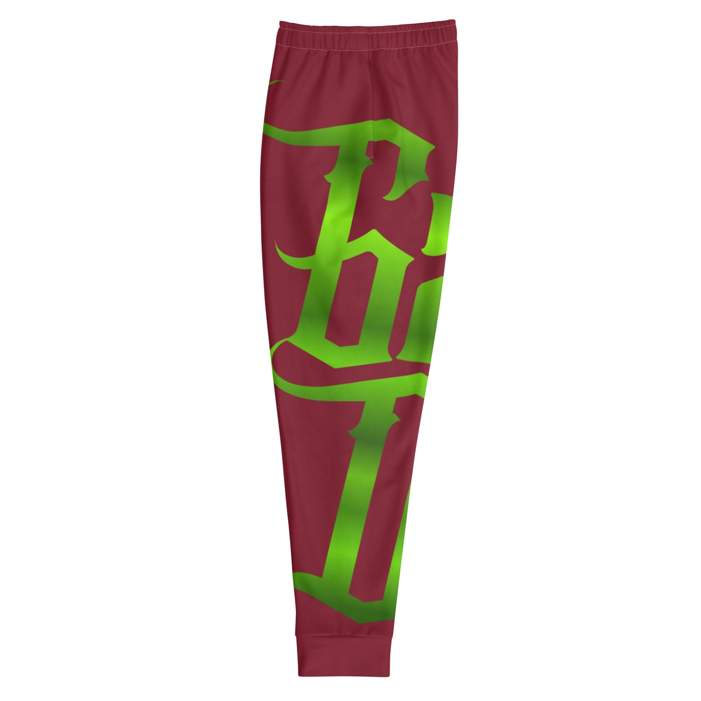 Burgundy Gator Drip Exclusive Supa-Heavy Excess-Stunna Flex Alligator Playuz Limited Edition OG Multi-Logo Rich Daddy “Rich Daddy Became Everythang Dat U Cain’t” Men’s Playuz Jogguz