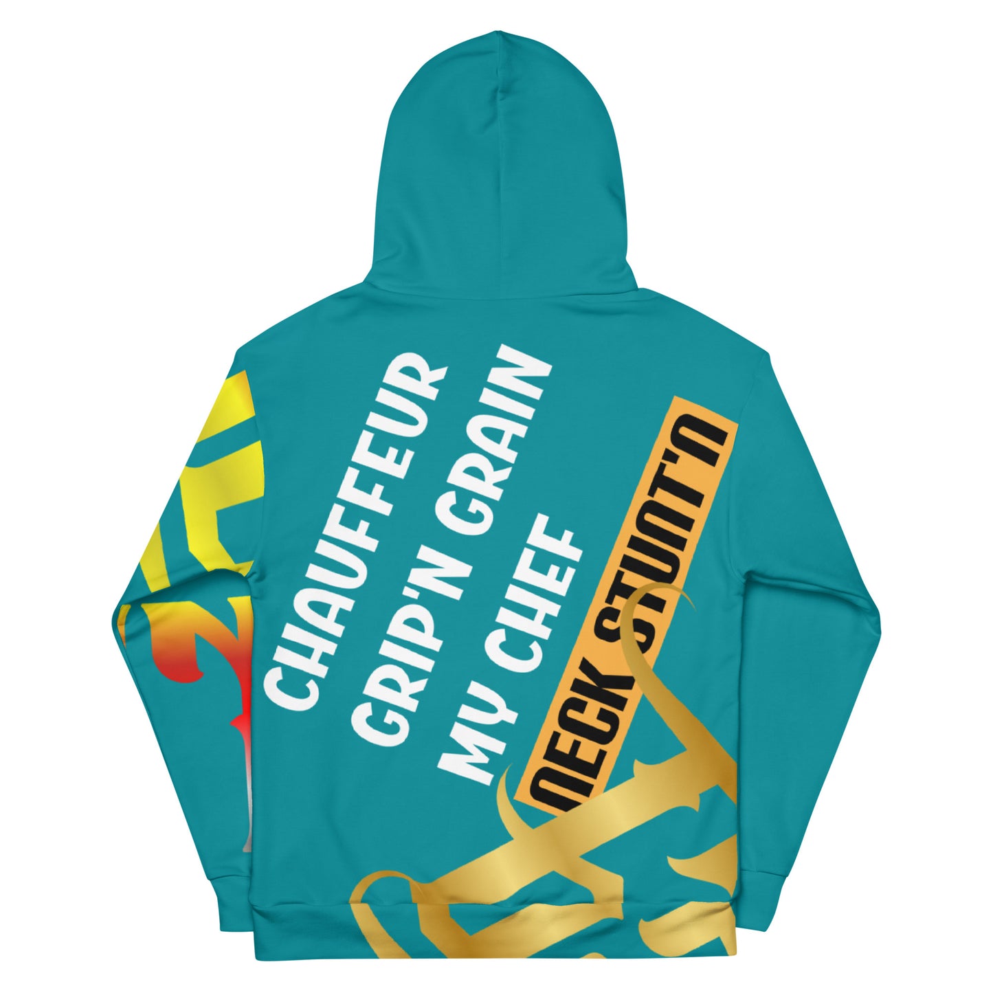 Eastern Blue Gator Drip Exclusive Supa-Heavy Excess-Stunna Flex Alligator Playuz Limited Edition OG Multi-Logo Rich Daddy “Chauffeur Grip’n Grain My Chef Neck Stunt’n” Unisex Playuz Hoodie