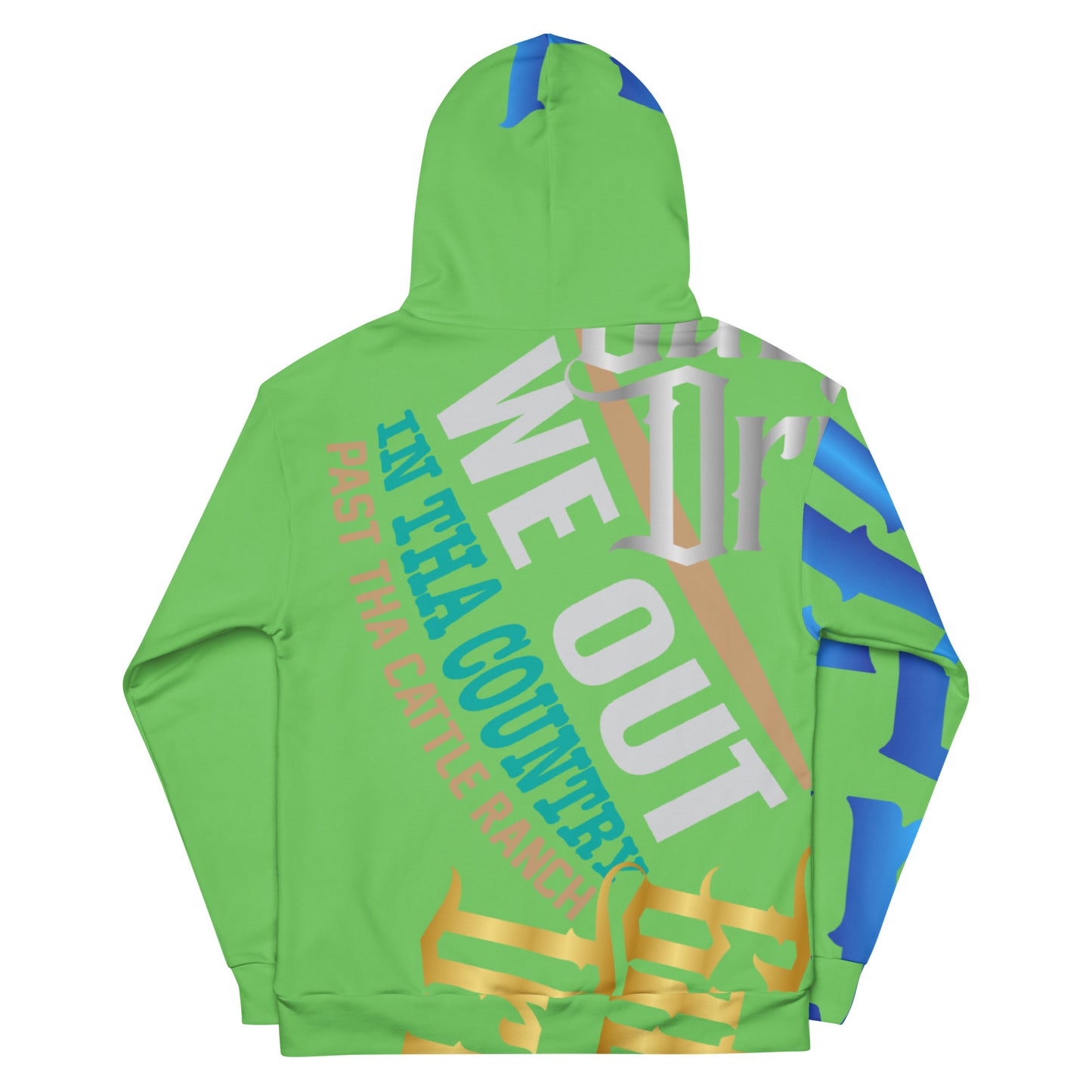 Mantis Gator Drip Exclusive Supa-Heavy Excess-Stunna Flex Alligator Playuz Limited Edition OG Multi-Logo Rich Daddy “We Out In Tha Country Past Tha Cattle Ranch” Unisex Playuz Hoodie