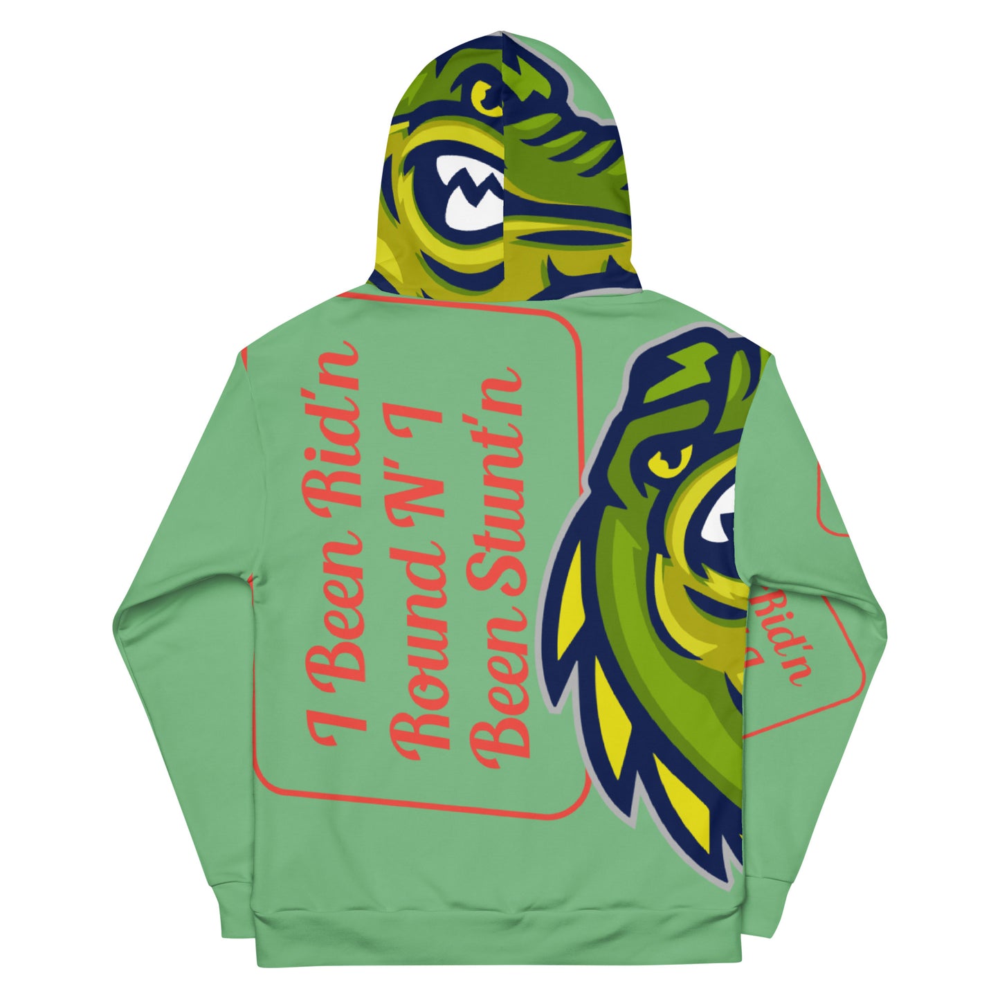 Bay Leaf Flawdawear Limited Edition OG Flawda Mane “I Been Rid’n Round N’ I Been Stunt’n” Unisex Playuz Hoodie