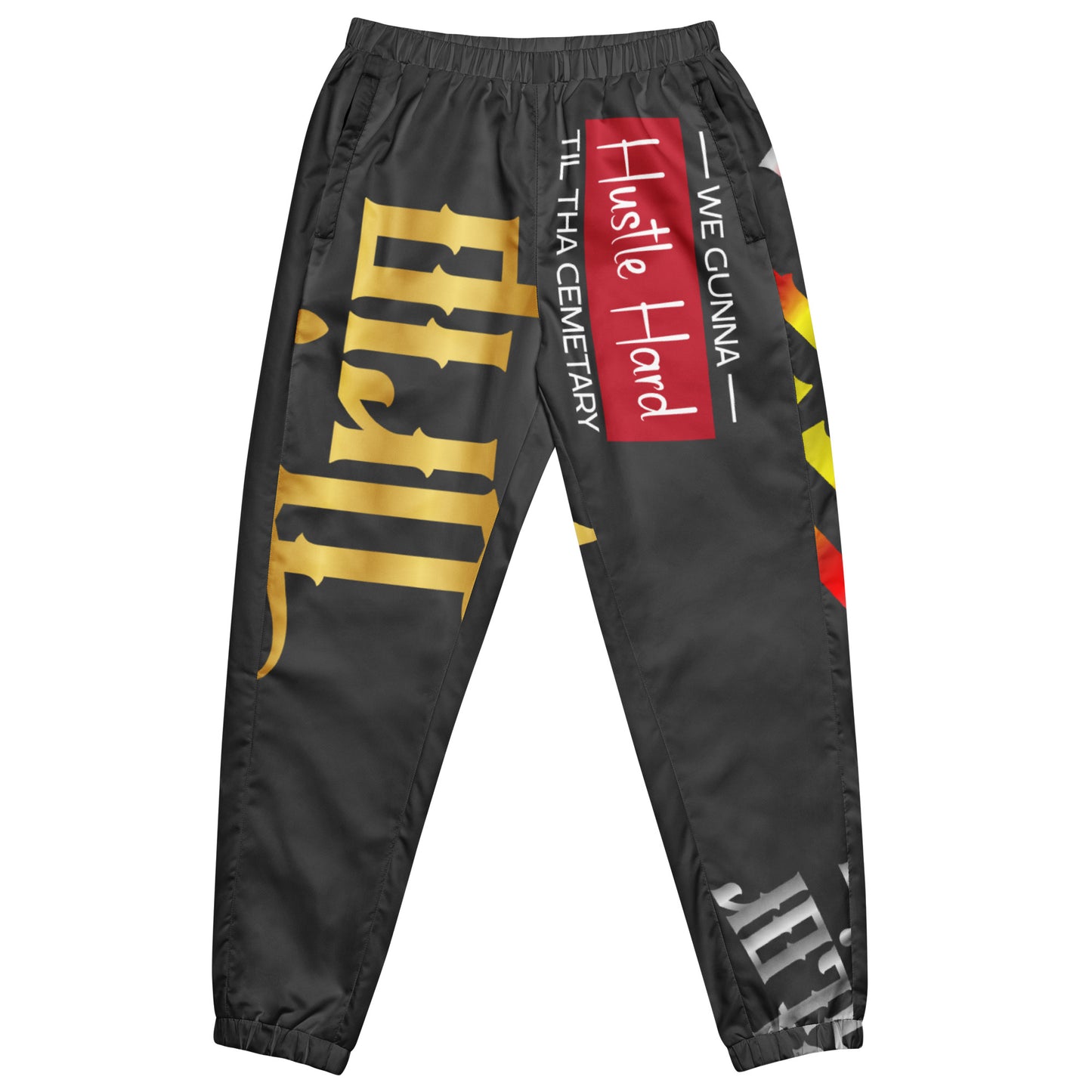 Aclipse Gator Drip Exclusive Supa-Heavy Excess-Stunna Flex Alligator Playuz Limited Edition OG Multi-Logo Flawda Mane “We Gunna Hustle Hard Til Tha Cemetary” Unisex Playuz Track Pants