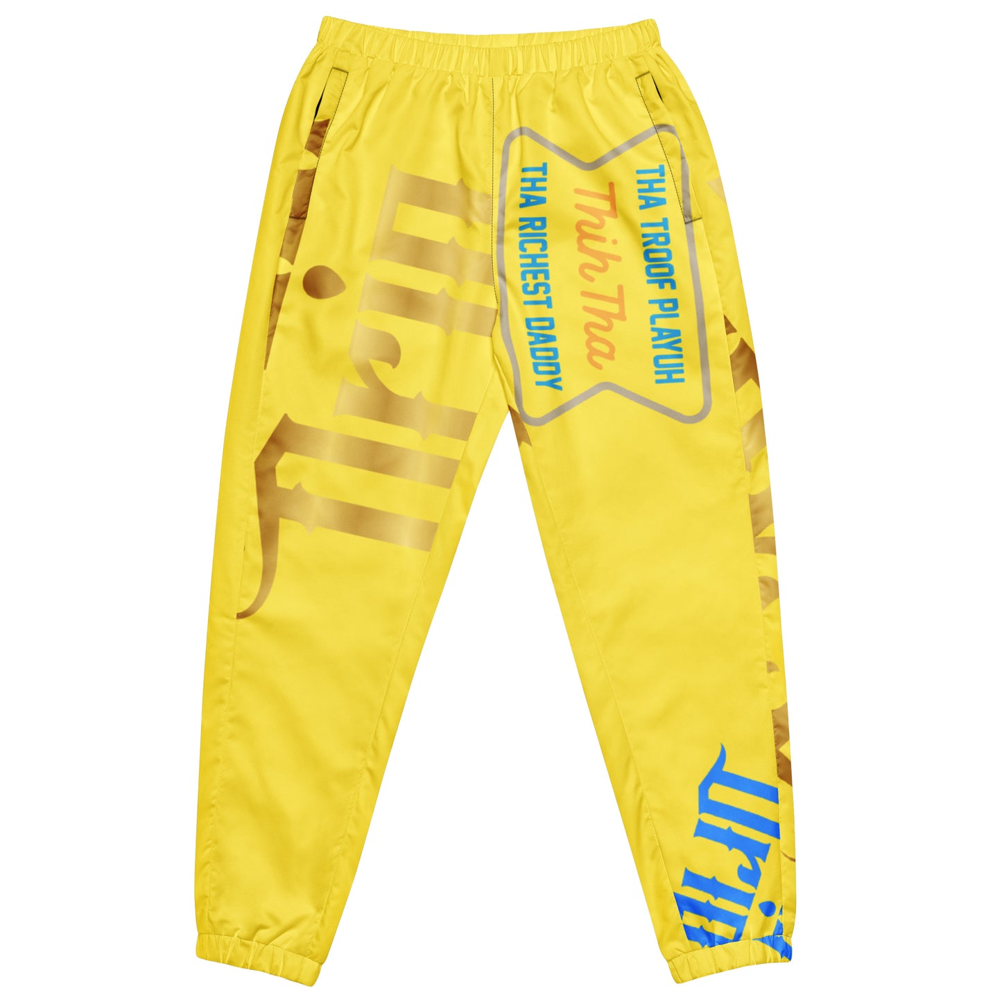 AM Yellow Gator Drip Exclusive Supa-Heavy Excess-Stunna Flex Alligator Playuz Limited Edition OG Multi-Logo Rich Daddy “Tha Troof Playuh Thih Tha Richest Daddy” Men’s Playuz Jogguz