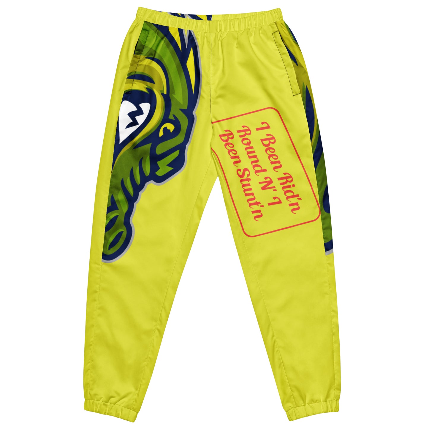 Starship Flawdawear Limited Edition OG Flawda Mane “I Been Rid’n Round N’ I Been Stunt’n” Unisex Track Playuz Pants