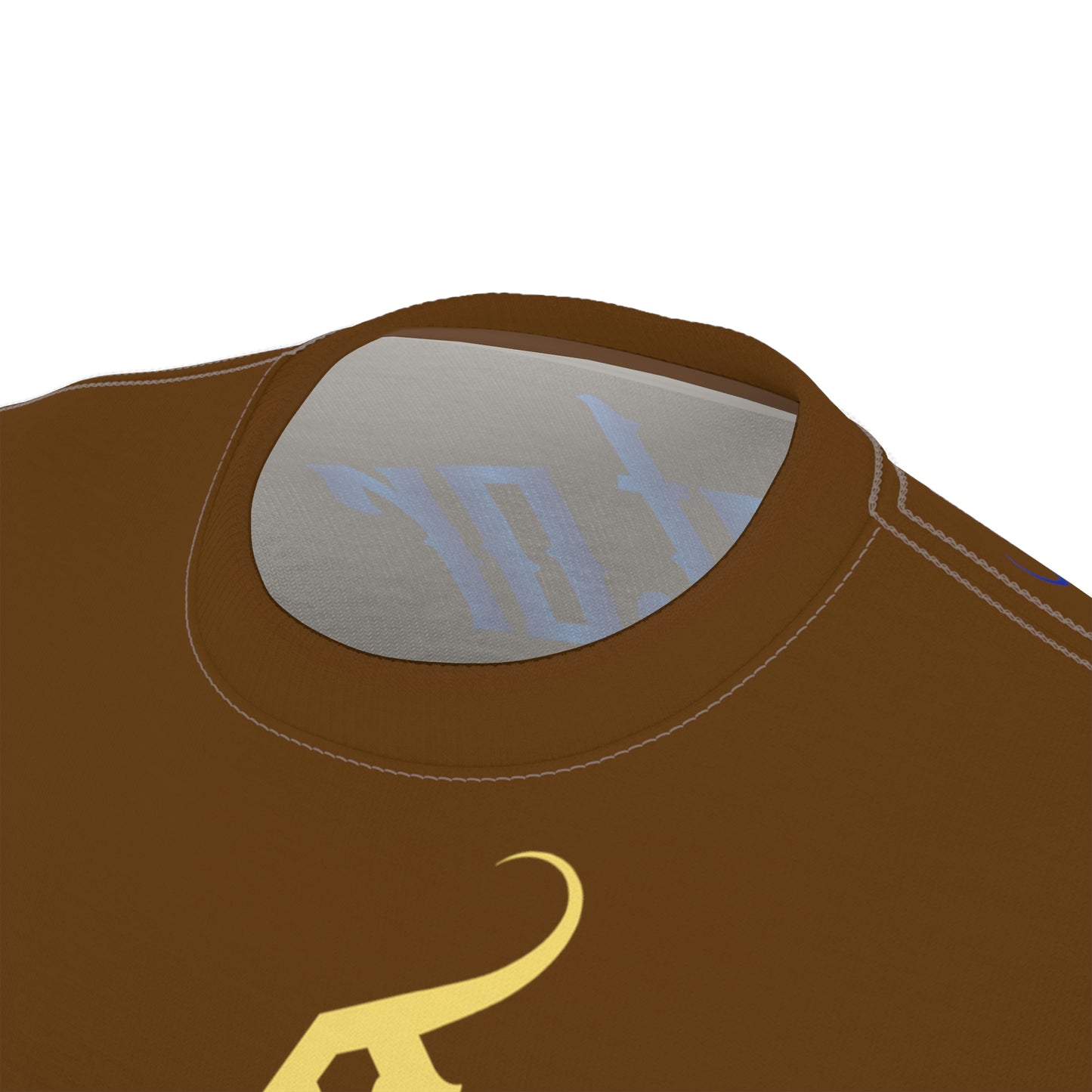 Brown Gator Drip Exclusive Supa-Heavy Excess-Stunna Flex Alligator Playuz Limited Edition OG Multi-Logo Rich Daddy “4 Star Lunch Den 5 Star Dinnuz" Unisex Cut & Sew Playuz Tee