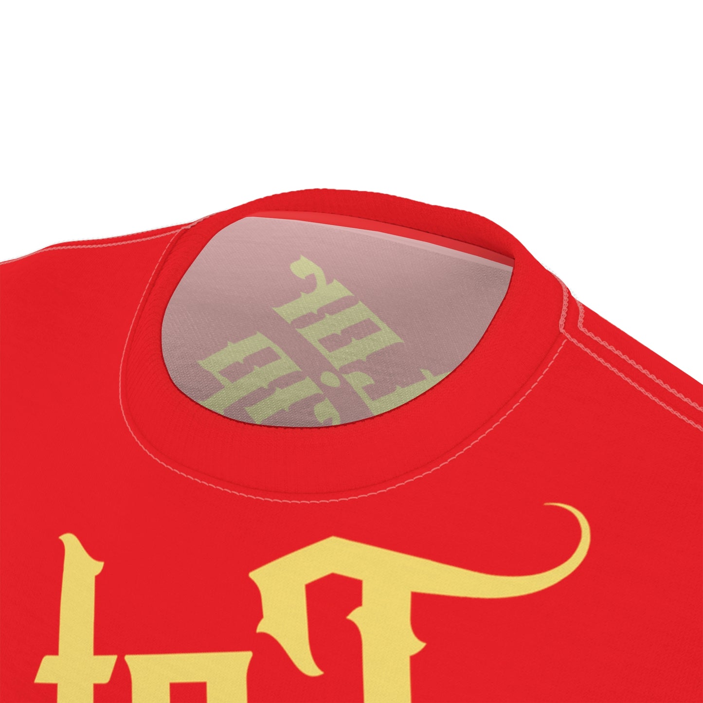 Red Gator Drip Exclusive Supa-Heavy Excess-Stunna Flex Alligator Playuz Limited Edition OG Multi-Logo Rich Daddy “4 Star Lunch Den 5 Star Dinnuz" Unisex Cut & Sew Playuz Tee