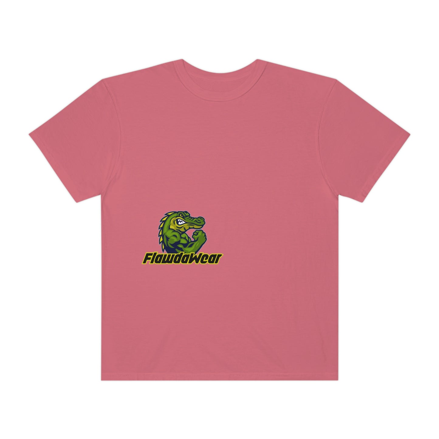 Watermelon Flawdawear Limited Edition OG Flawda Mane "My Piece Stand Out Like A Sailboat" Unisex Garment-Dyed Playuz T-shirt