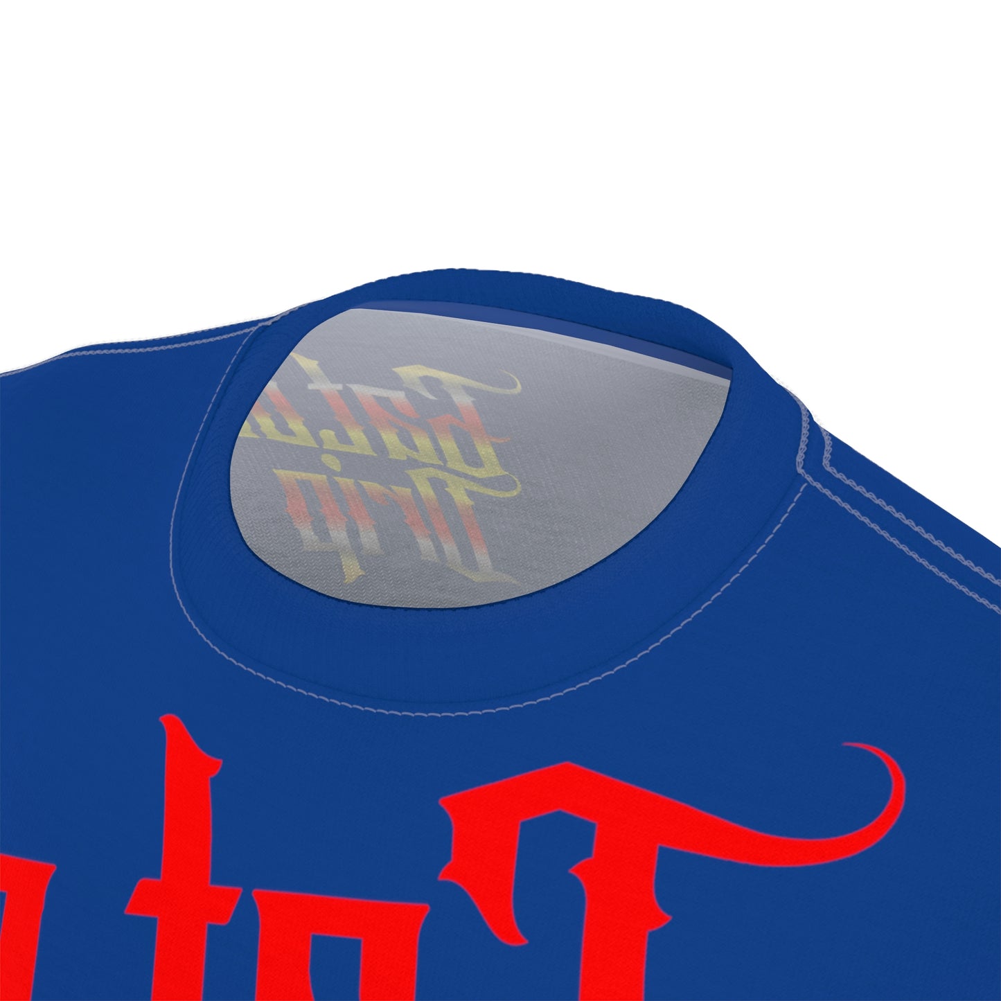 Dark Blue Gator Drip Exclusive Supa-Heavy Excess-Stunna Flex Alligator Playuz Limited Edition OG Multi-Logo Rich Daddy “White Baby Mo’ Fresha Den Yo Groceries" Unisex Cut & Sew Playuz Tee