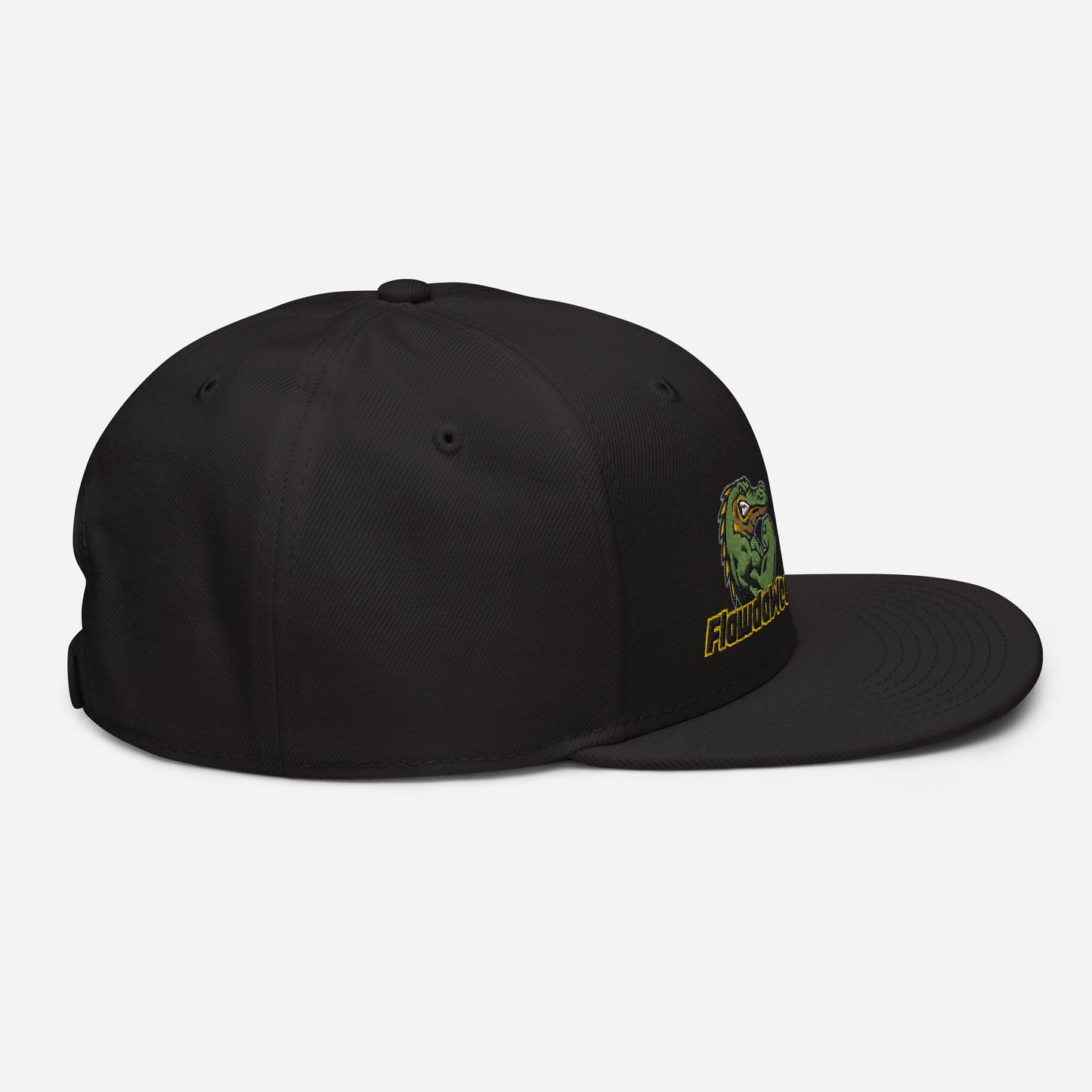Black Flawdawear Limited Edition OG Alligator Papuh Playuz Snapback Otto Playuz Hat