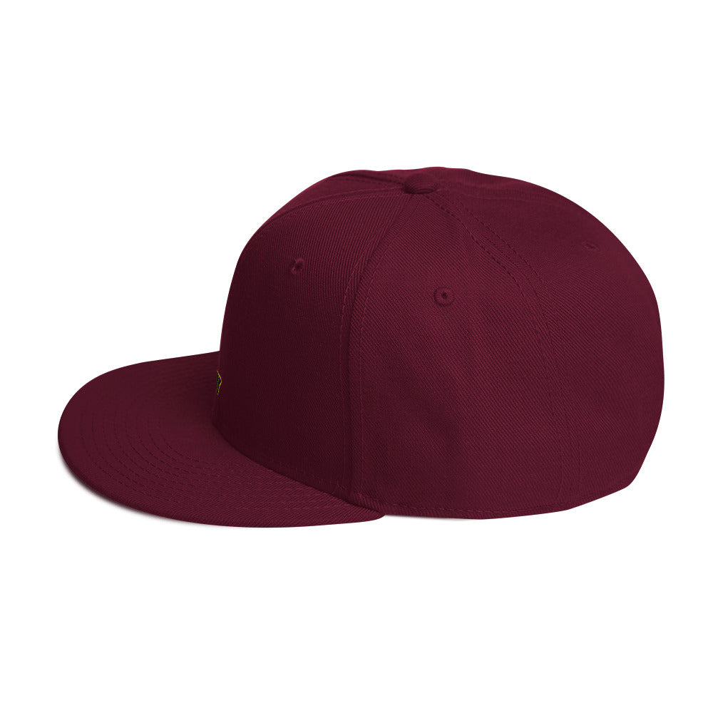 Burgundy Maroon Flawdawear Limited Edition OG Alligator Papuh Playuz Snapback Otto Playuz Cap