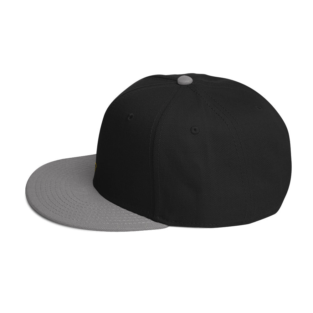 Grey/Black/Black Flawdawear Limited Edition OG Alligator Papuh Playuz Snapback Otto Playuz Cap
