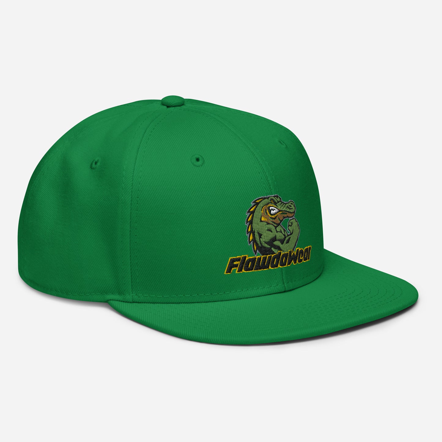 Green Flawdawear Limited Edition OG Alligator Papuh Playuz Snapback Otto Playuz Cap