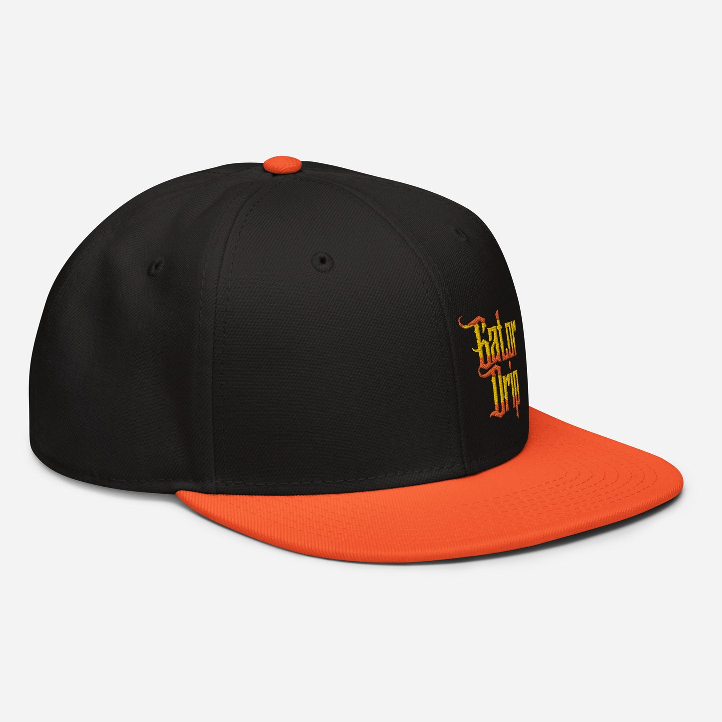 Orange/Black Gator Drip Exclusive Supa-Heavy Excess-Stunna Hypa-Flex Alligator Playuz Limited Edition OG Snapback Otto Playuz Cap