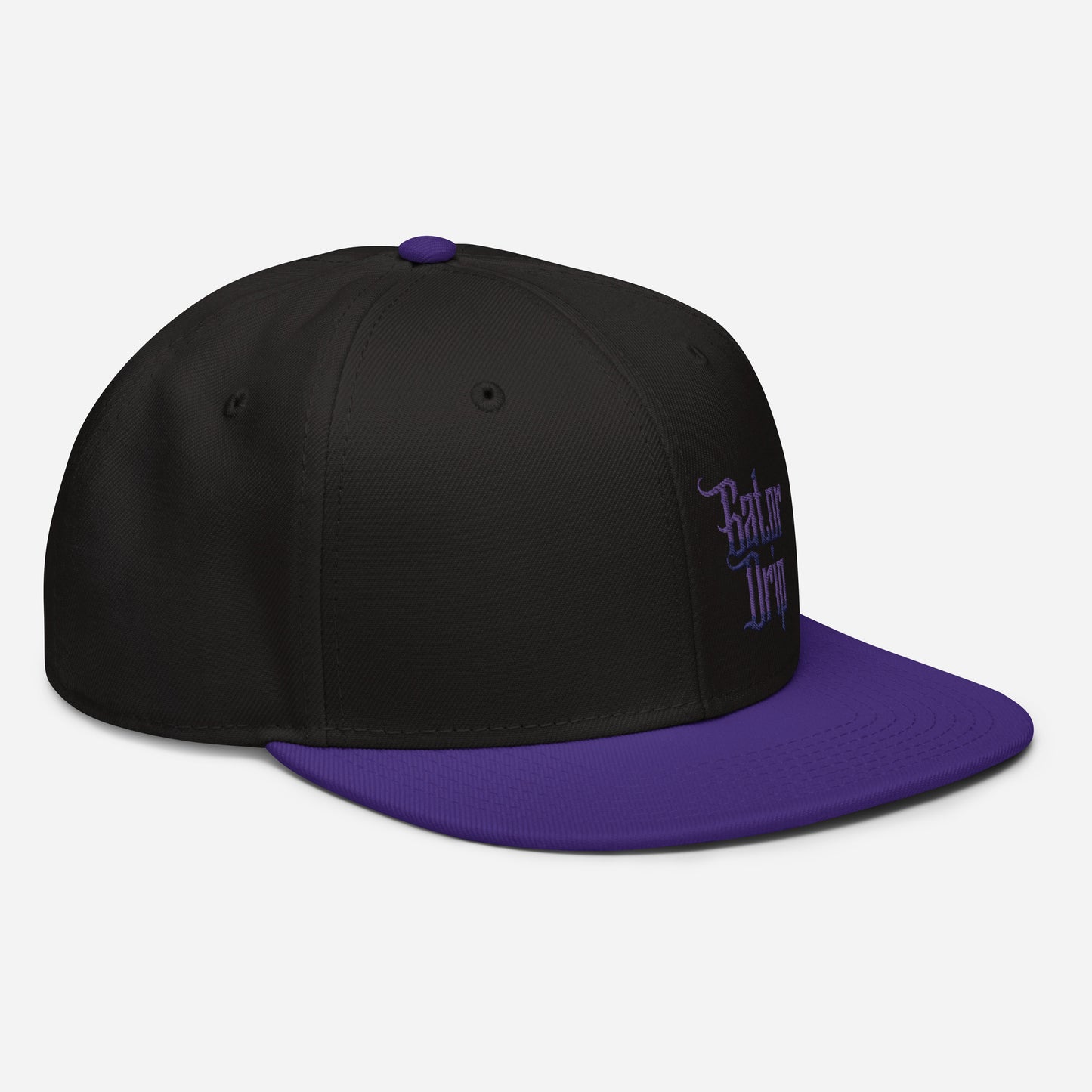 Purple/Black Gator Drip Exclusive Supa-Heavy Excess-Stunna Hypa-Flex Alligator Playuz Limited Edition OG Snapback Otto Playuz Cap