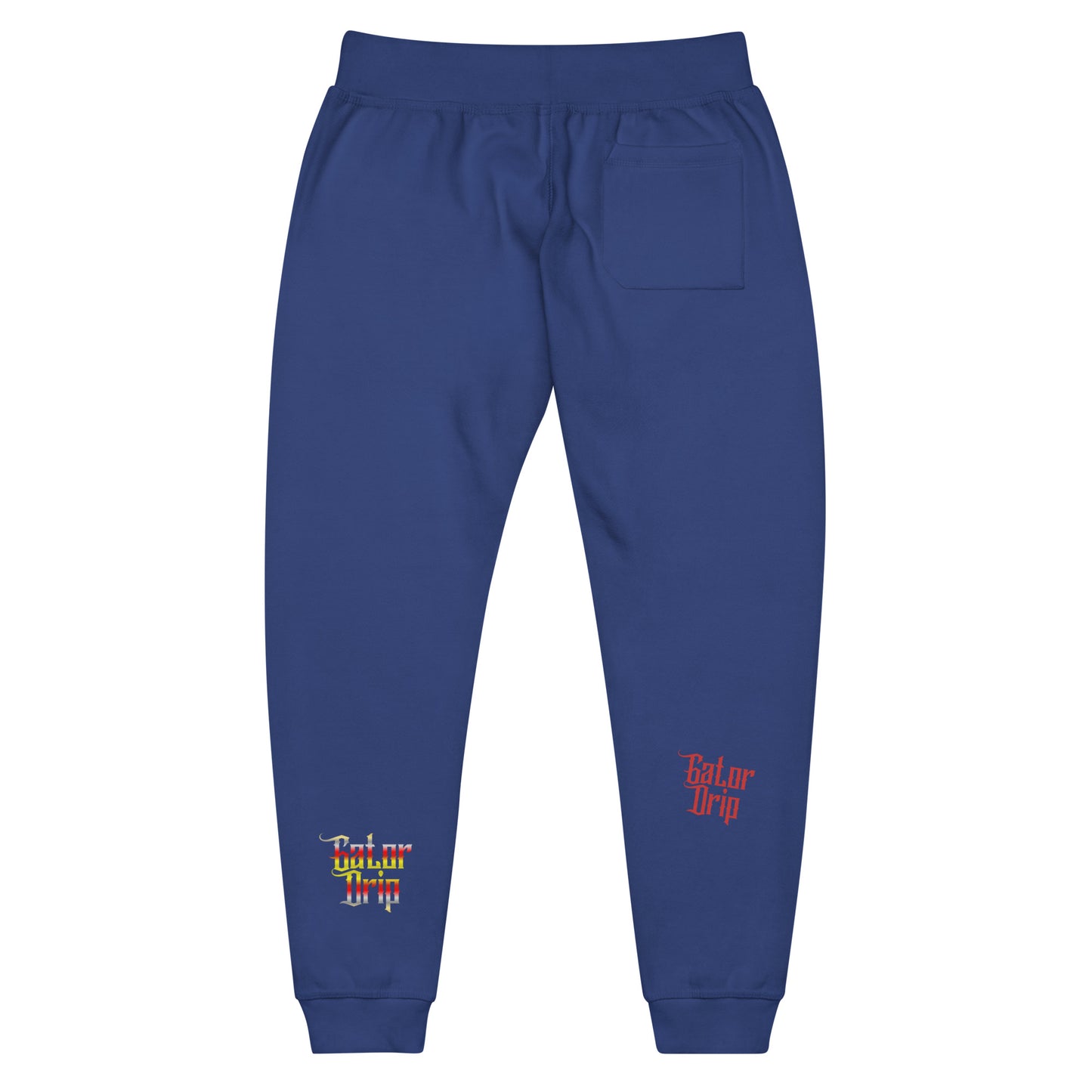 Team Royal Gator Drip Exclusive Supa-Heavy Excess-Stunna Flex Alligator Playuz Limited Edition OG Multi-Logo Logo Playuz Fleece Sweatpants