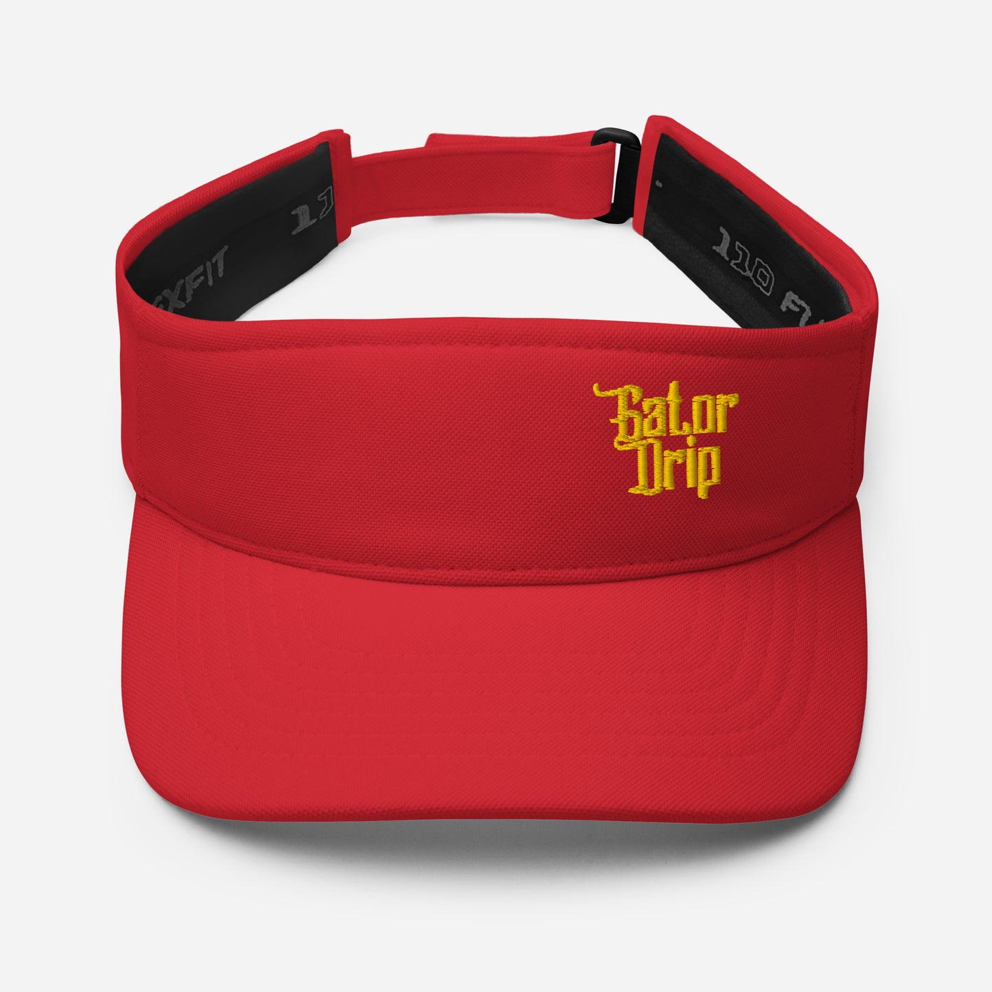 Red Gator Drip Exclusive Supa-Heavy Excess-Stunna Hypa-Flex Alligator Playuz Limited Edition OG Yellow Logo Playuz Visor