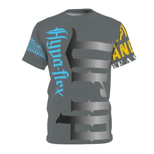 Dark Grey Gator Drip Exclusive Supa-Heavy Excess-Stunna Hypa-Flex Limited Edition OG Flawda Mane “My Piece Stand Out Like A Sailboat” Unisex Cut & Sew Playuz Tee